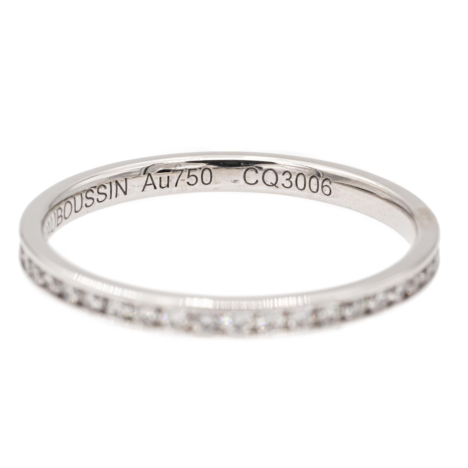Mauboussin Wedding Ring Because I love it White gold Diamond