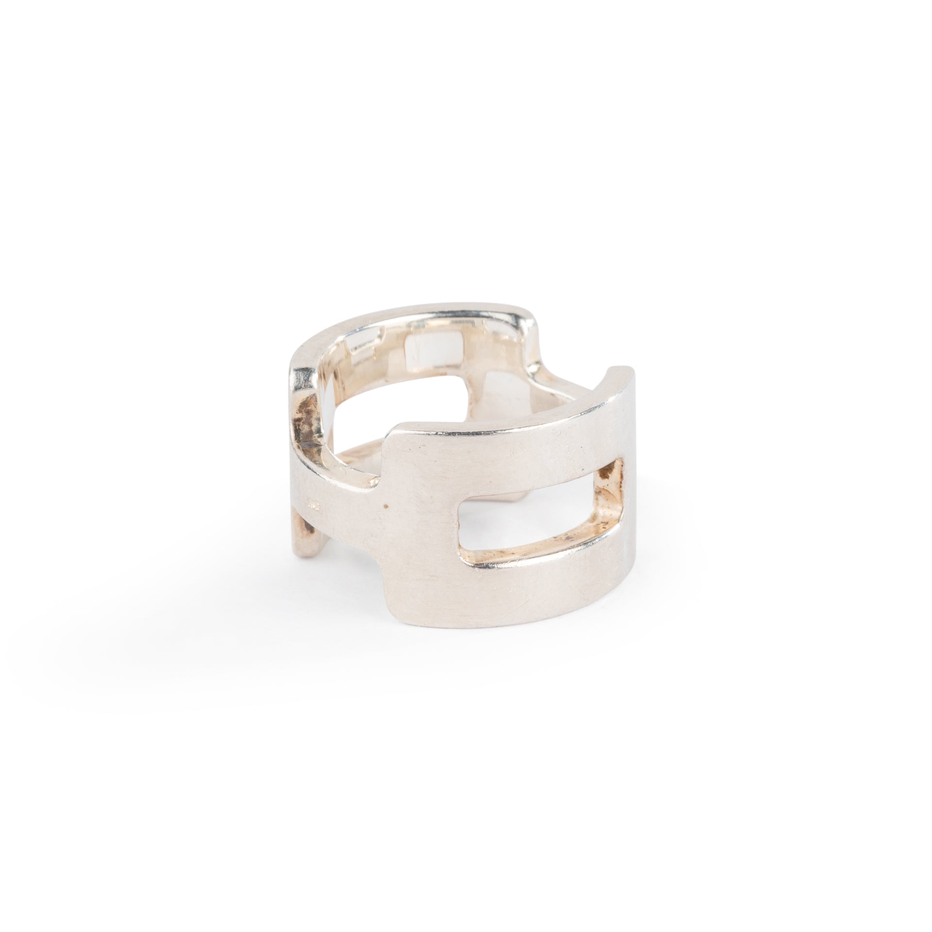 Bague Hermès argent