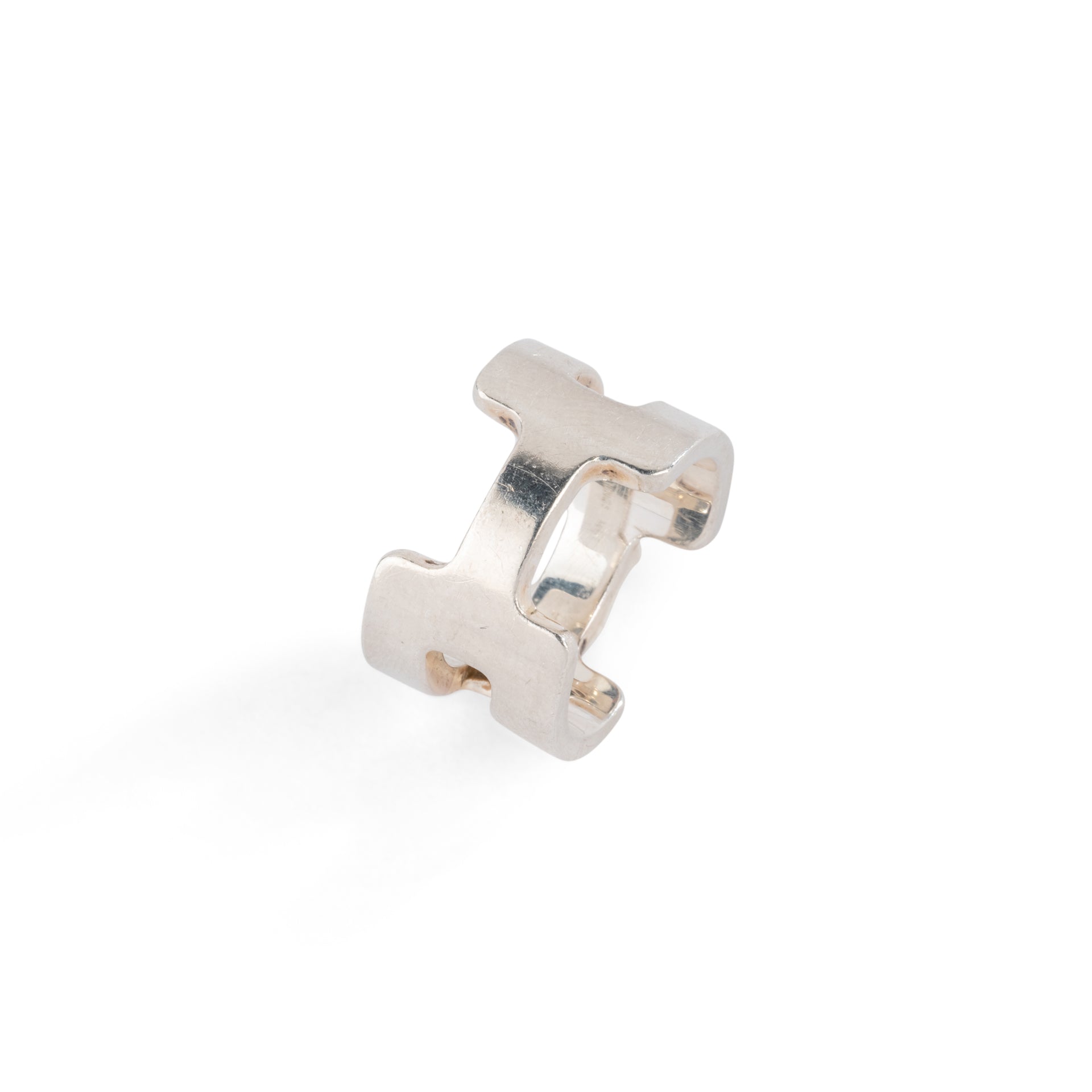 Hermès silver ring