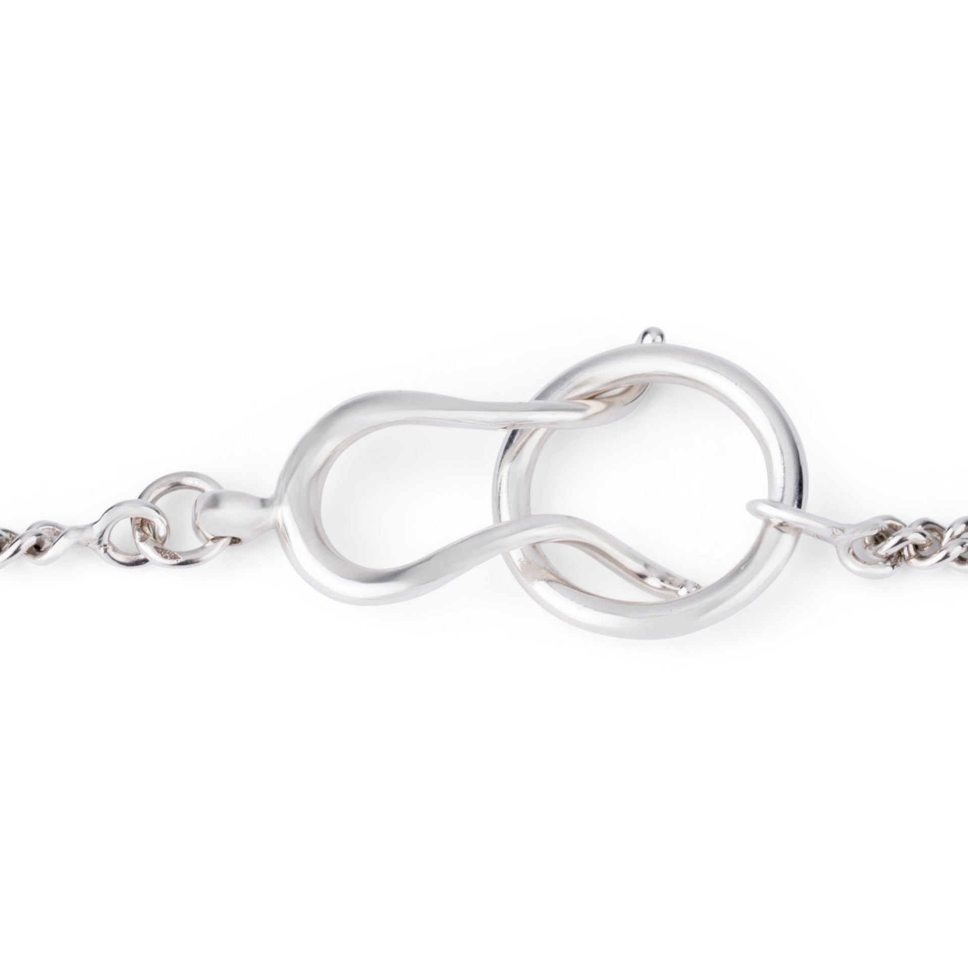 Hermès silver necklace