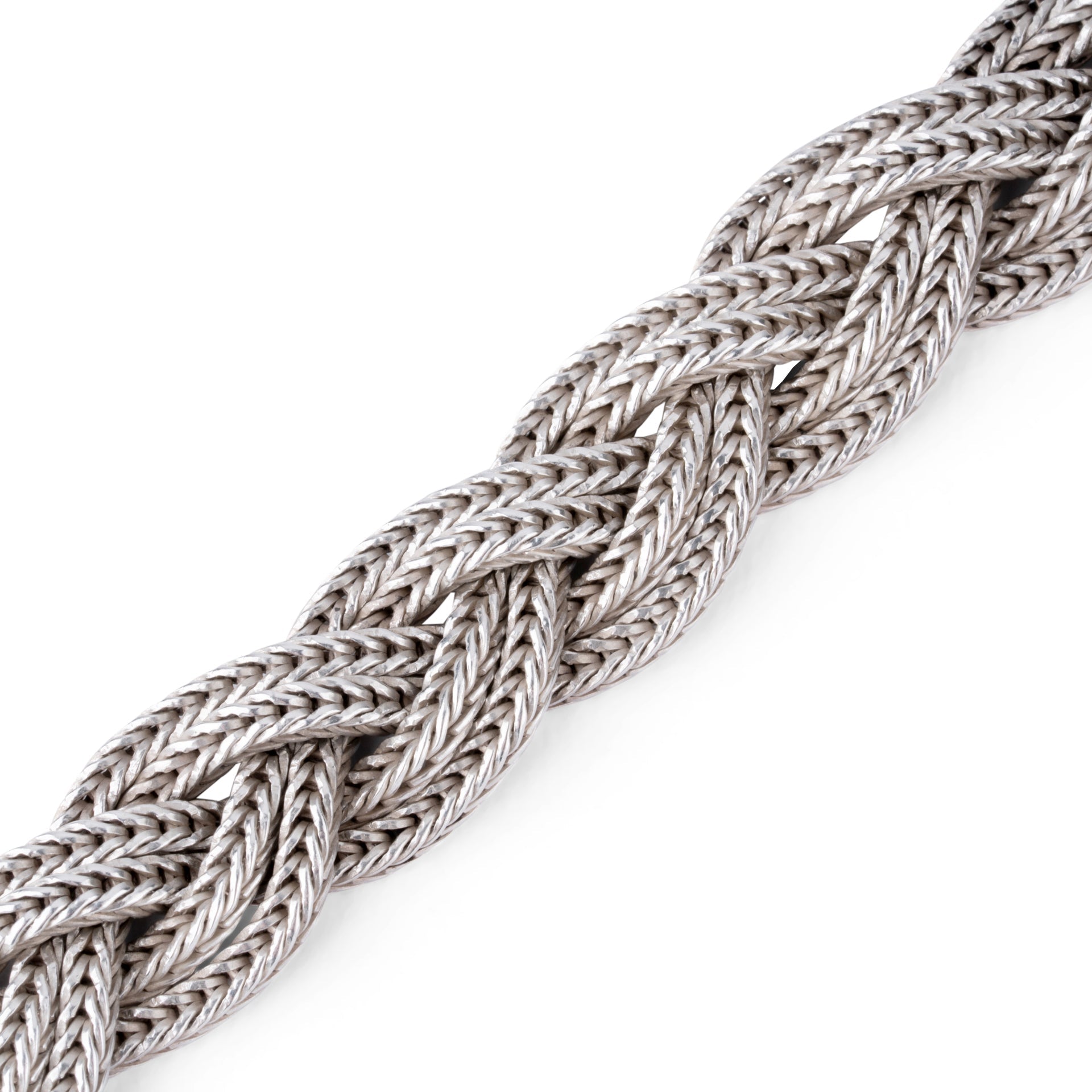 Hermès silver bracelet with stirrup clasp