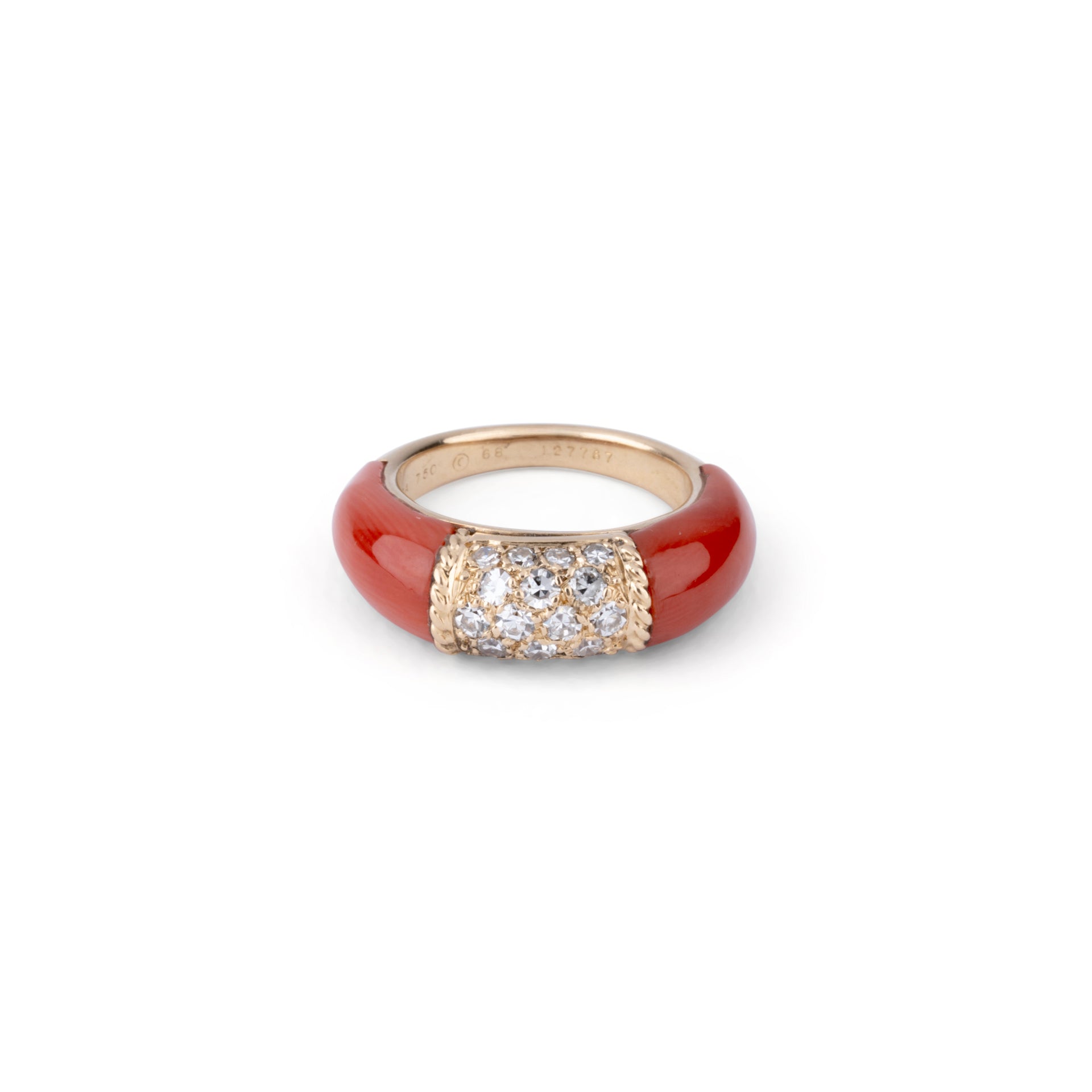 Bague Van Cleef & Arpels, collection Philippine en corail