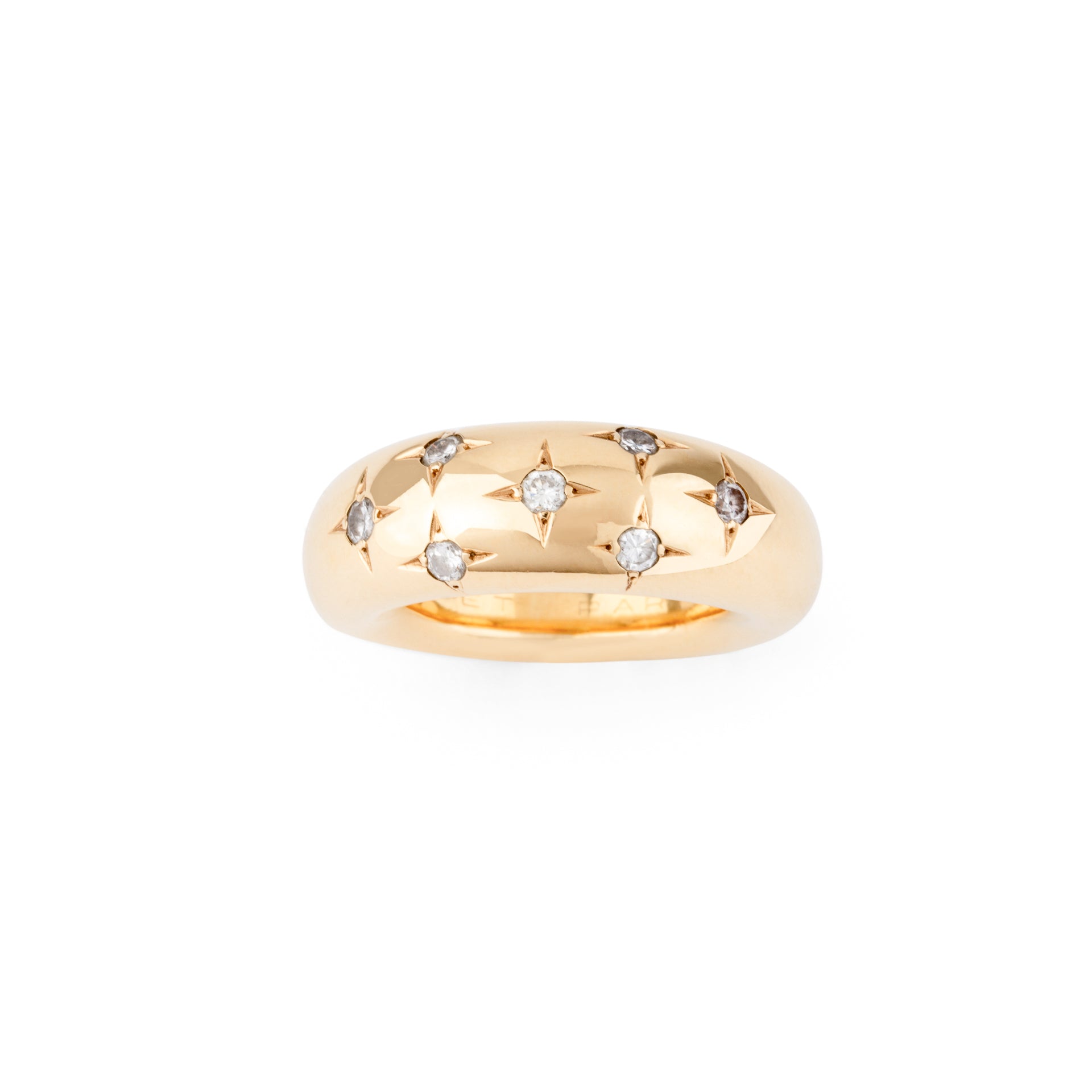 Chaumet diamond bangle ring