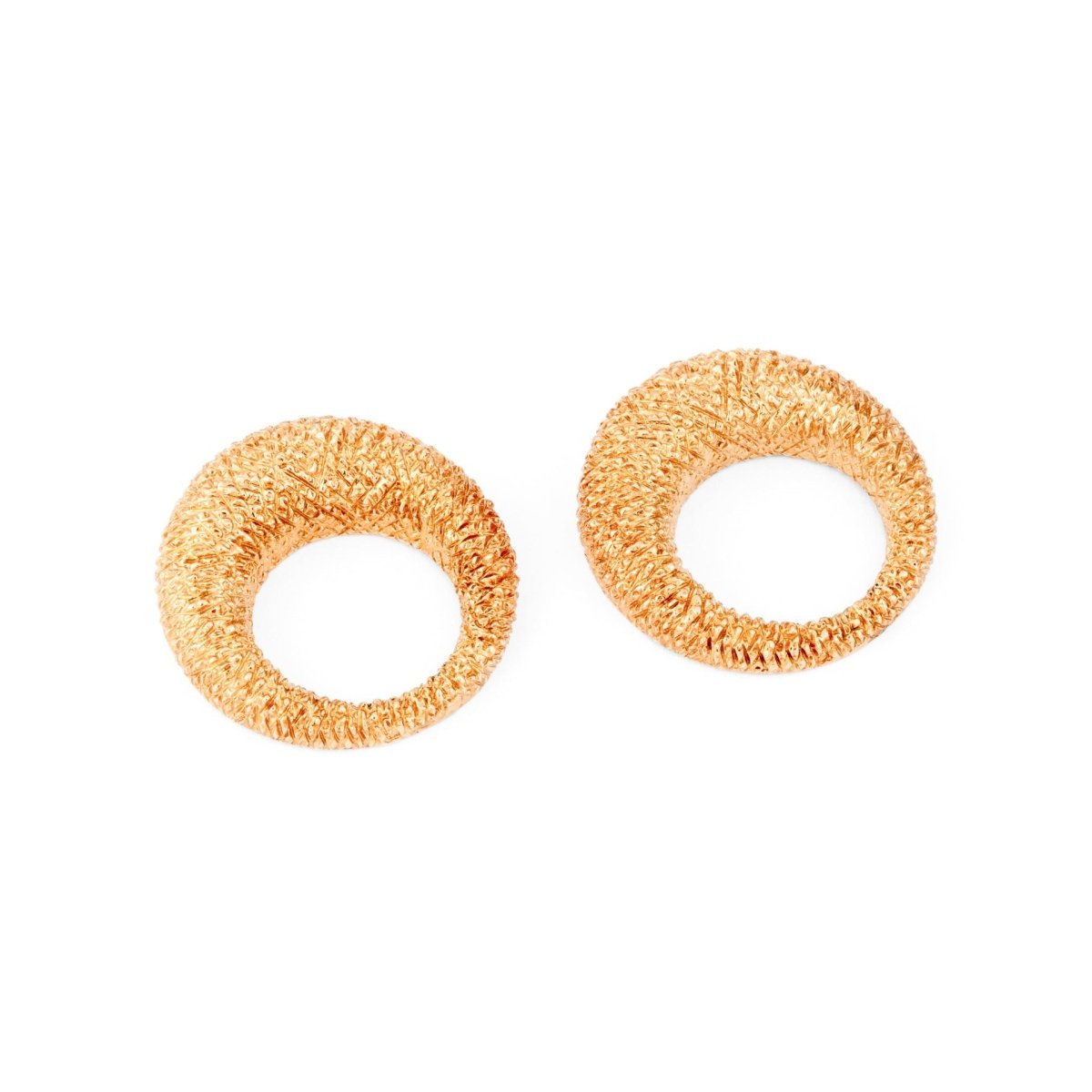 Boucles d'oreilles de la maison Van Cleef & Arpel en or jaune et diamants - Maison Eloe