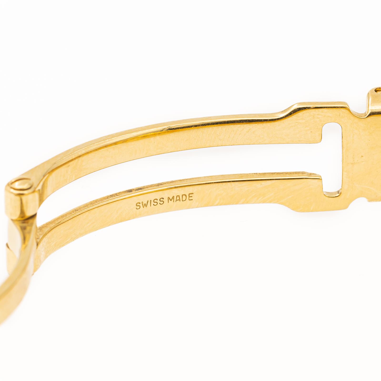Cartier Santos Automatic Watch Yellow Gold Diamond