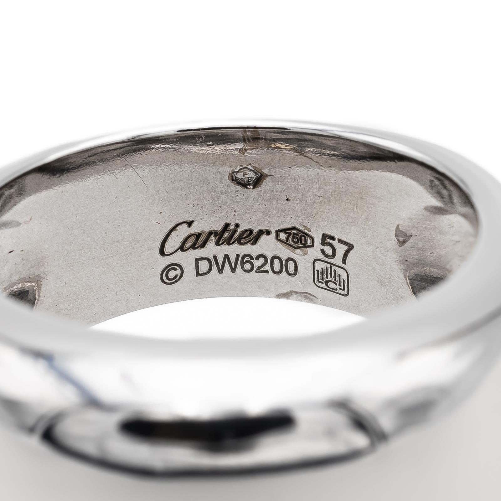 Cartier New Wave Ring White Gold