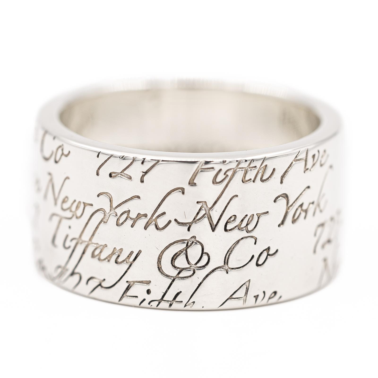Tiffany & Co Bague  Argent