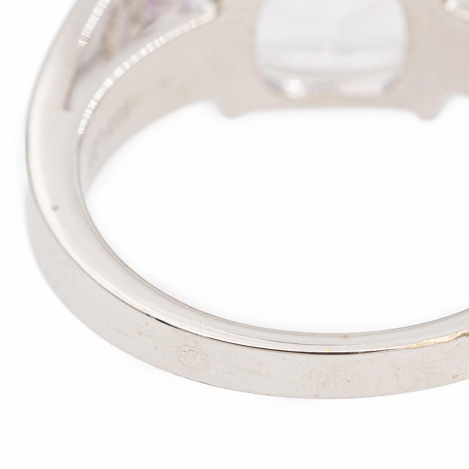 Mauboussin Gueule d'Amour Ring White Gold Amethyst