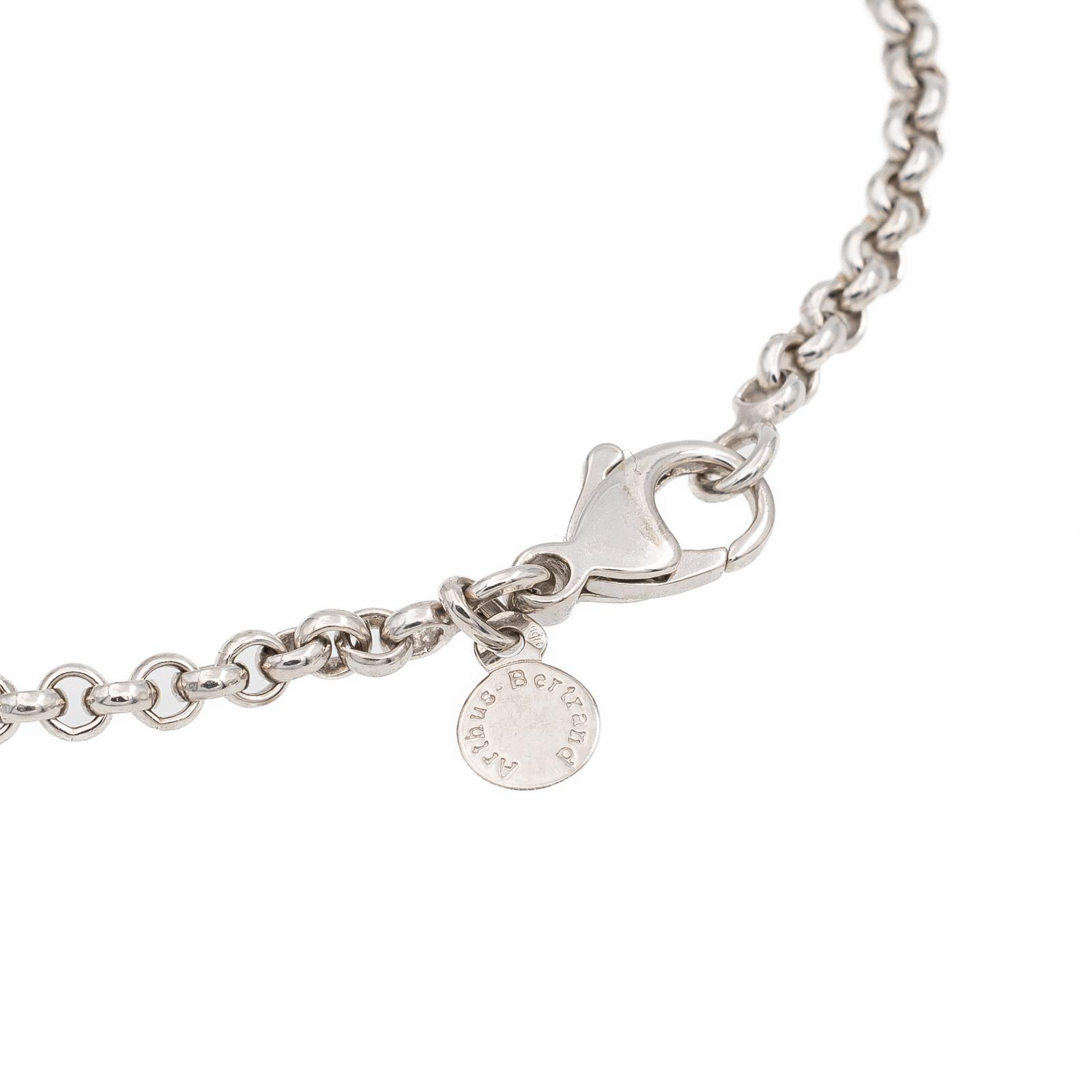 Arthus Bertrand Bracelet Pastille Or blanc