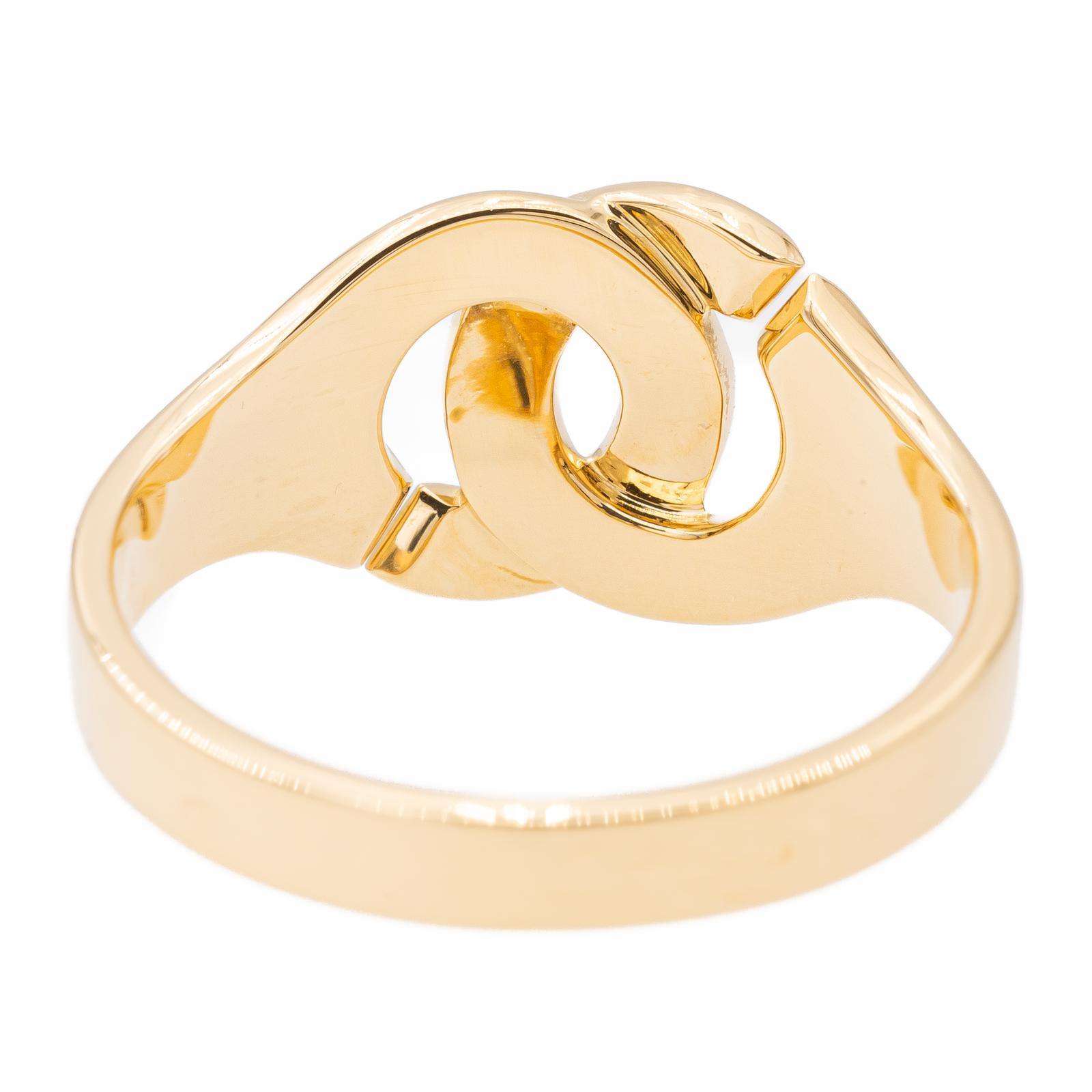 Dinh Van Handcuffs Ring Yellow Gold