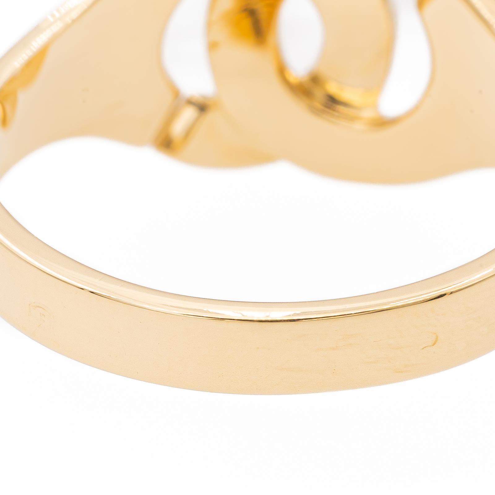 Dinh Van Handcuffs Ring Yellow Gold