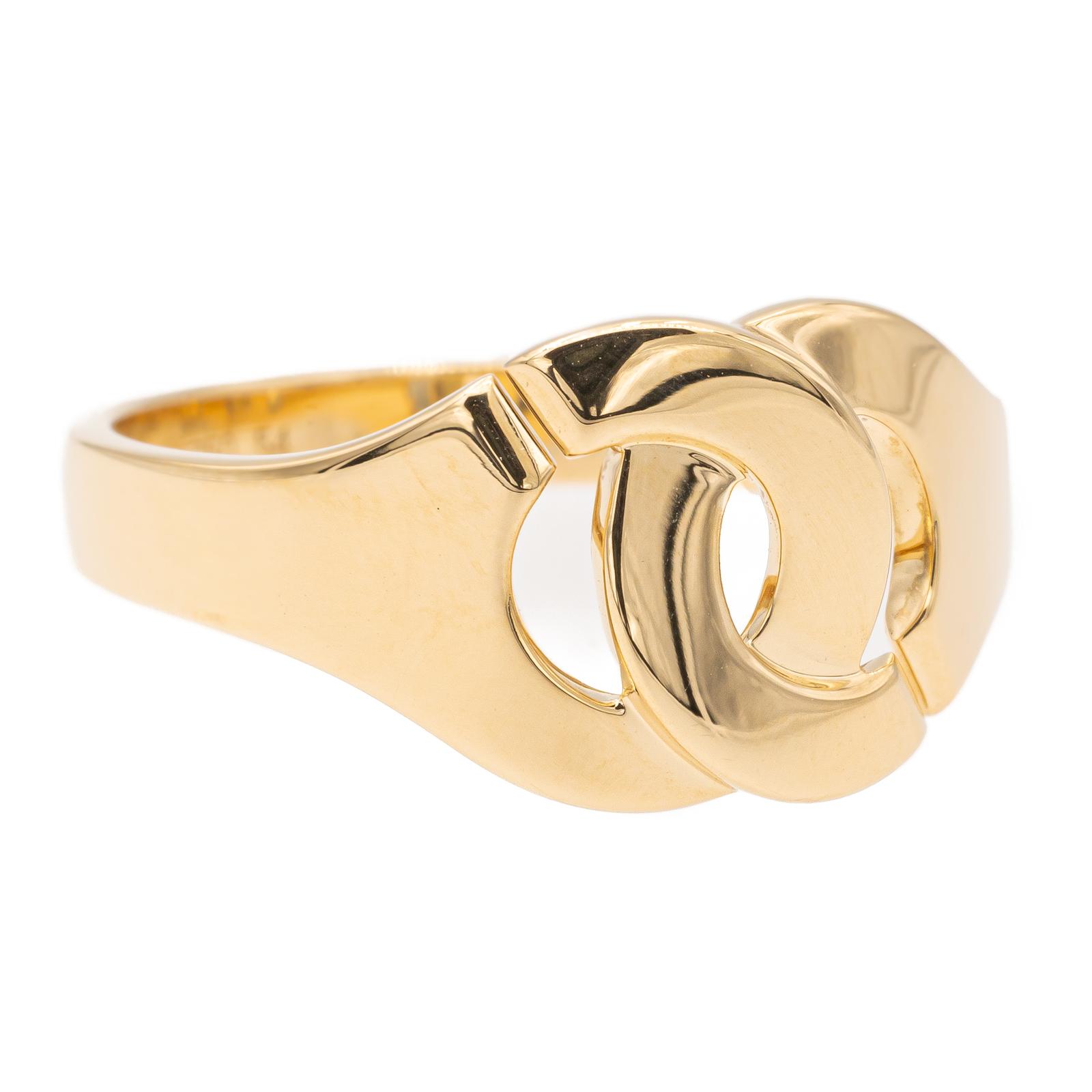 Dinh Van Handcuffs Ring Yellow Gold