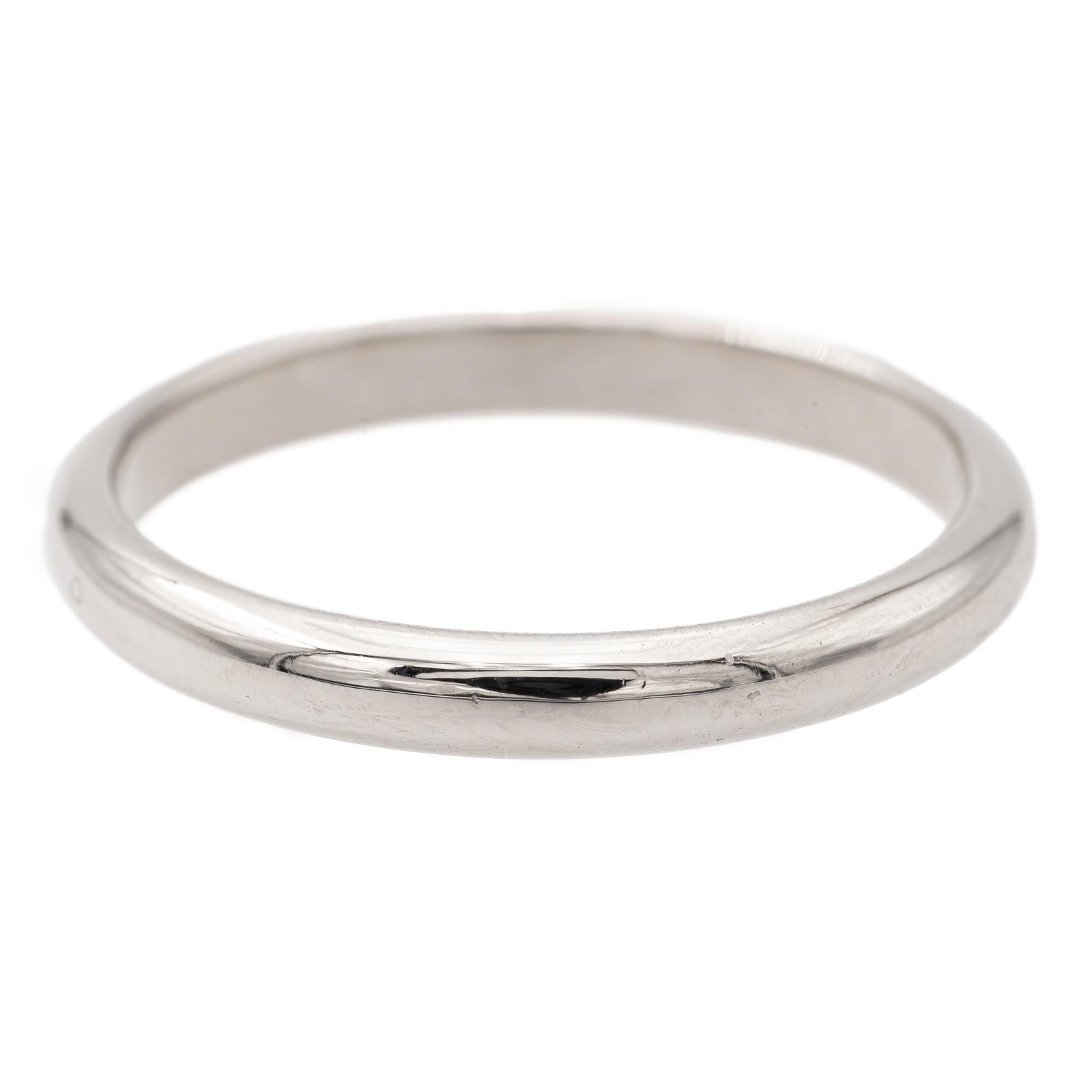 Bulgari Bague Alliance Fedi Platine