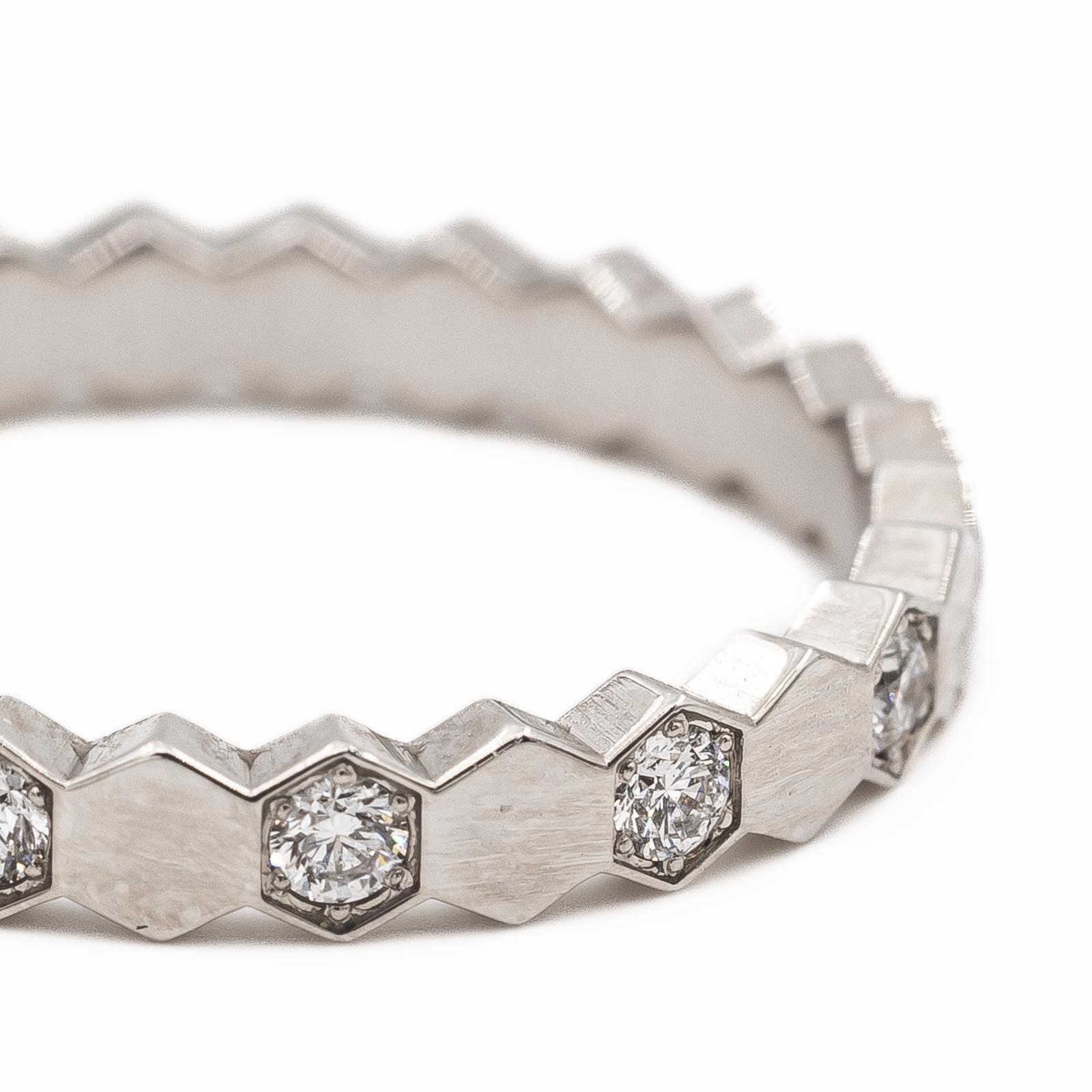 Chaumet Bee my Love Wedding Ring White Gold Diamond