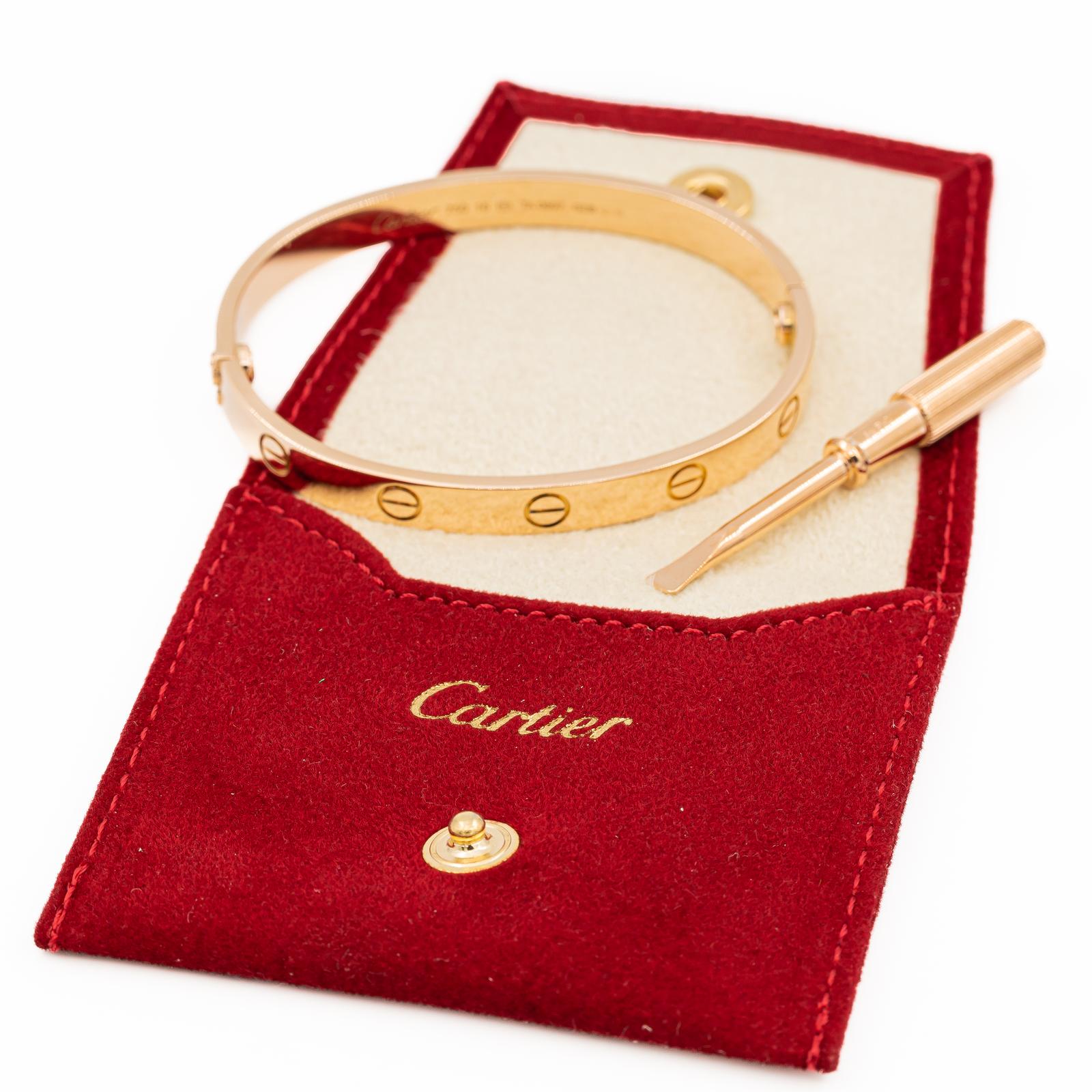 Cartier Jonc Love Bracelet Rose gold