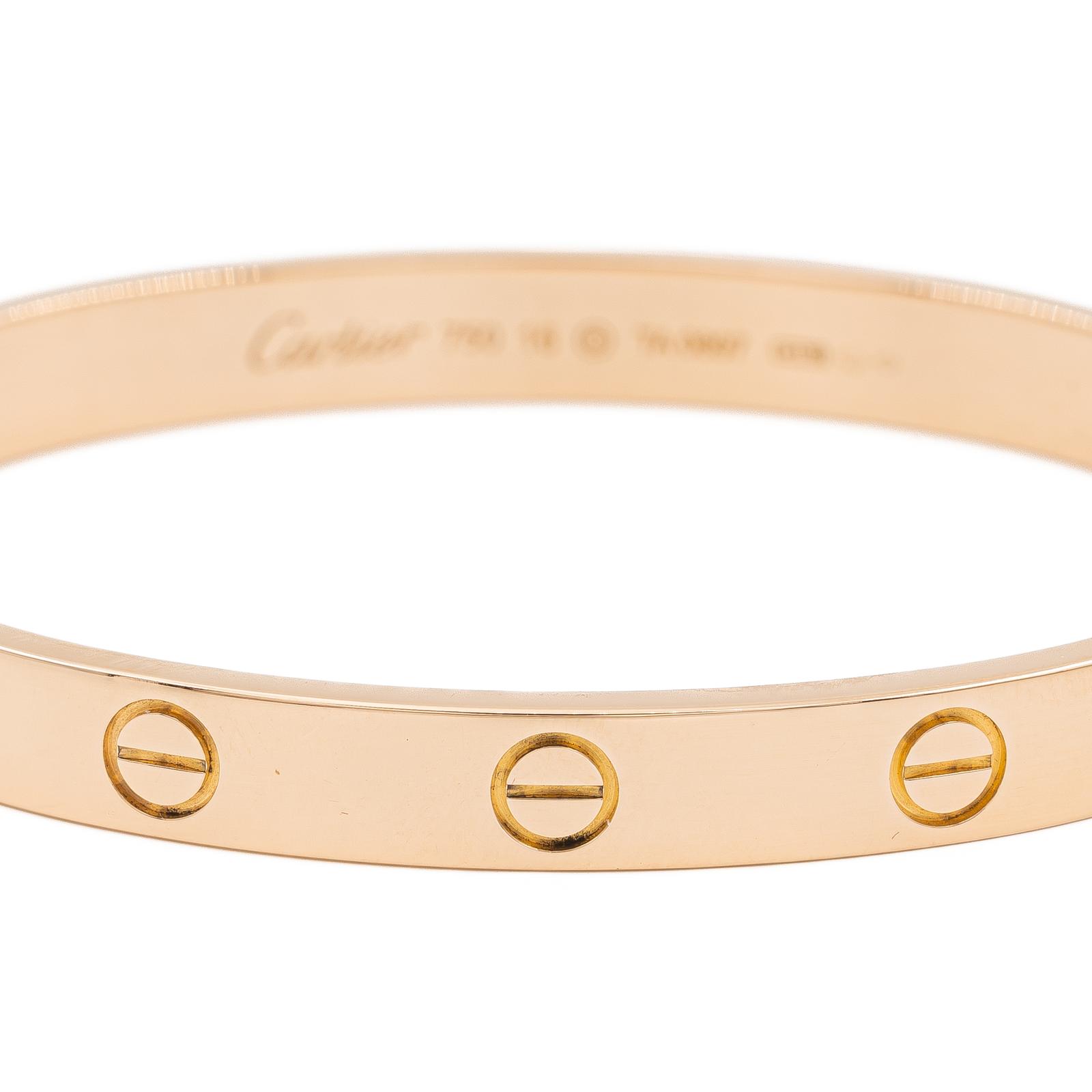 Cartier Jonc Love Bracelet Rose gold