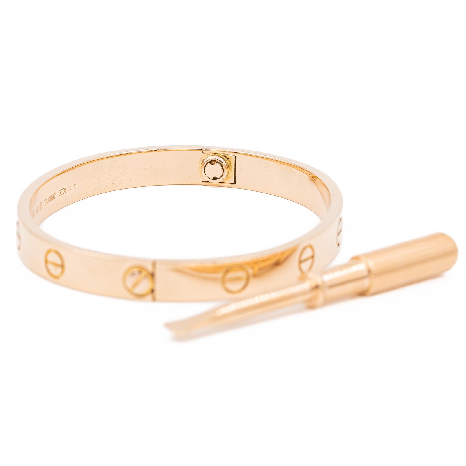 Cartier Jonc Love Bracelet Rose gold