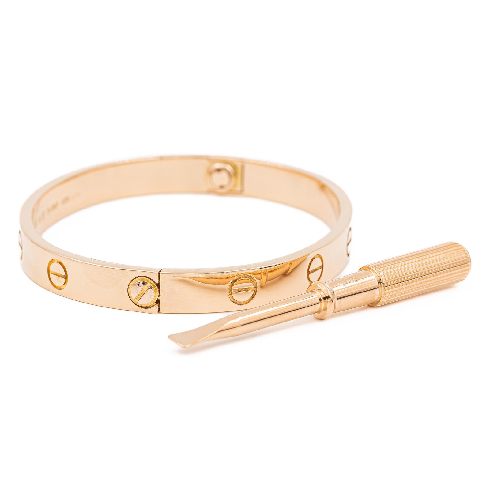 Cartier Jonc Love Bracelet Rose gold