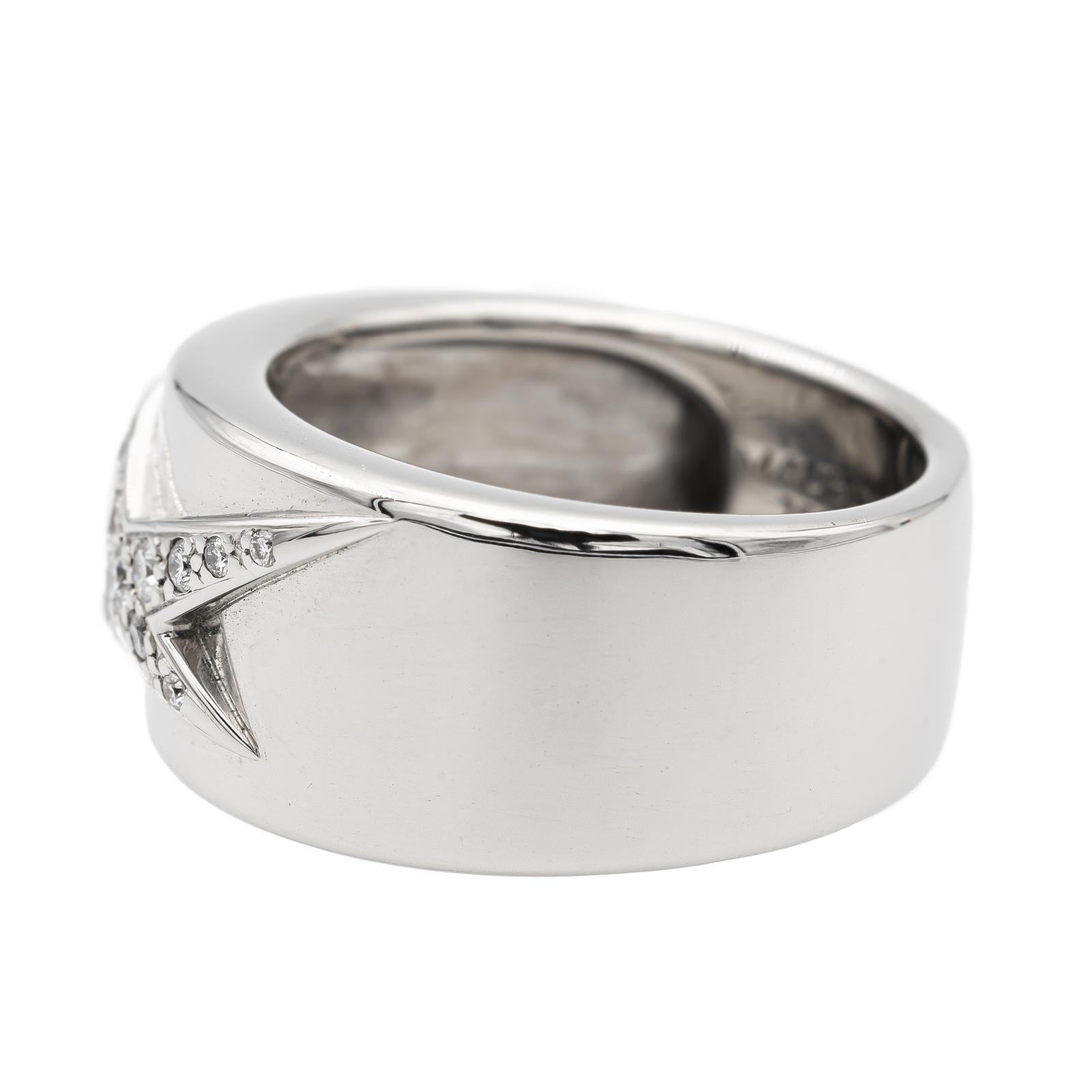 Mauboussin Star Ring White Gold Diamond