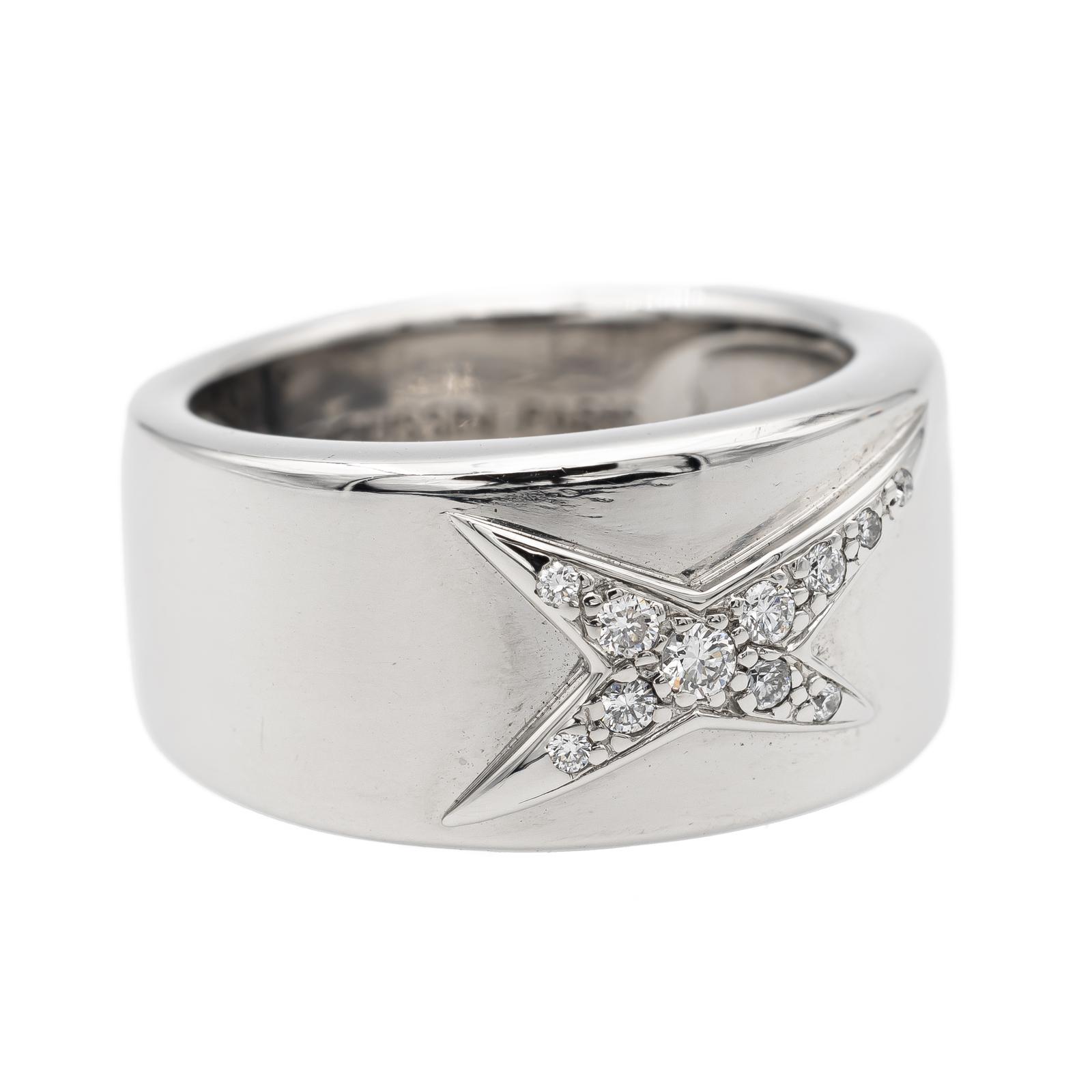 Mauboussin Star Ring White Gold Diamond