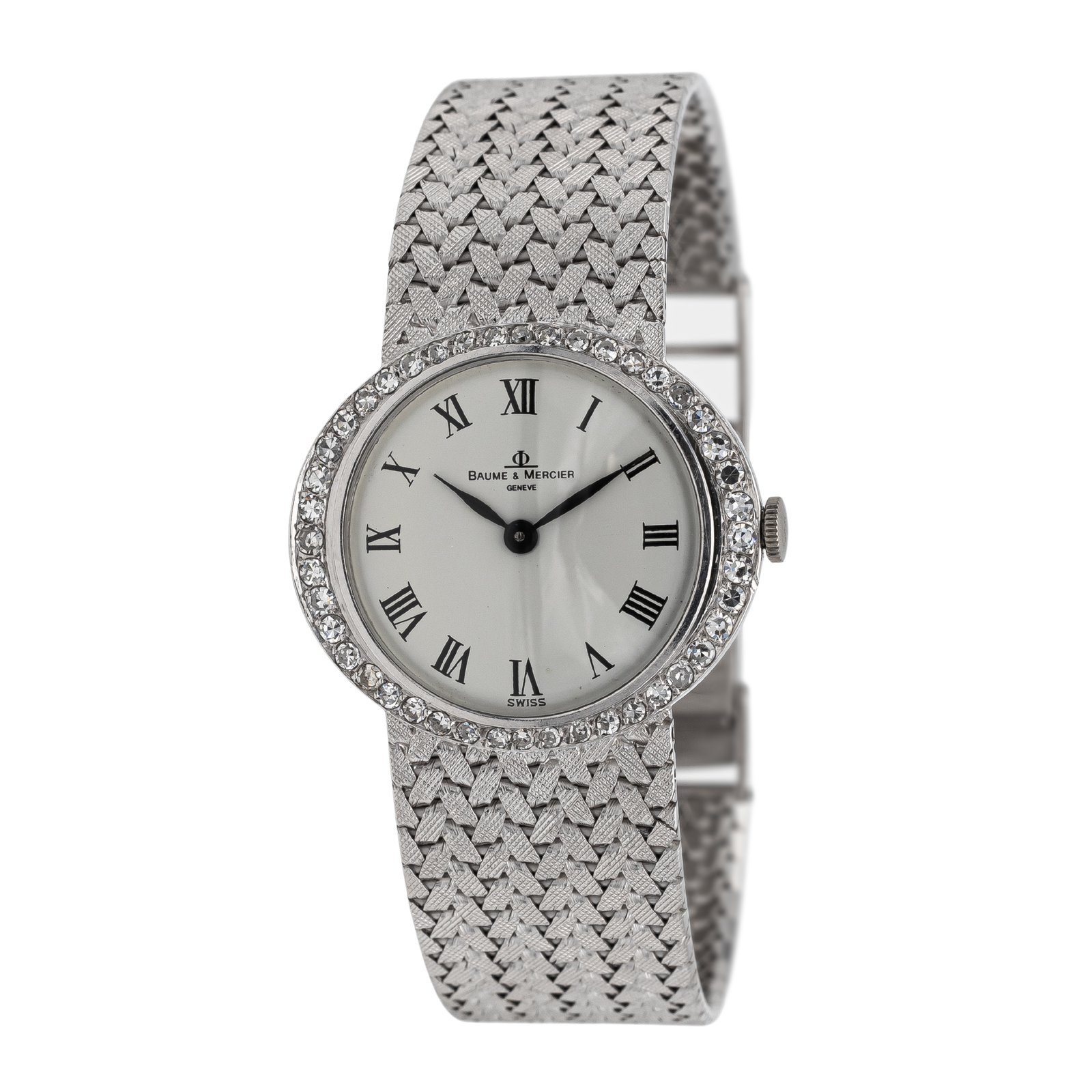 Baume & Mercier Montre  Or blanc Diamant