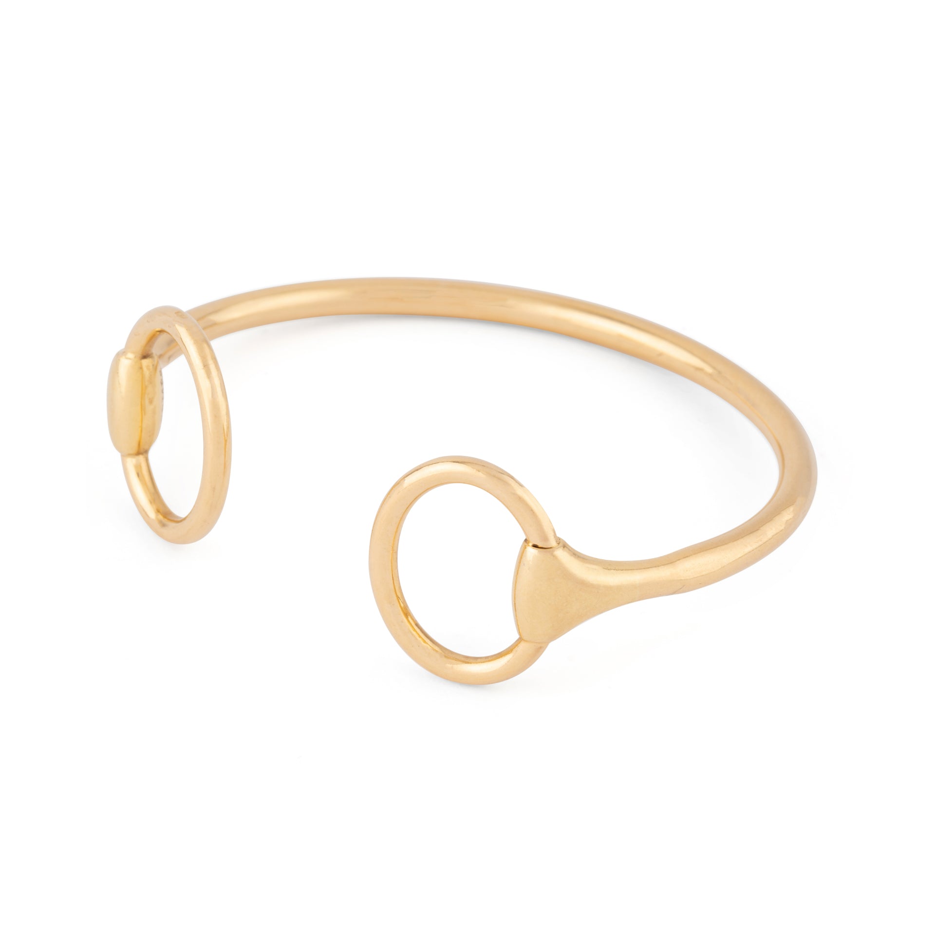 Hermès bracelet "Nausicaa" vintage en or jaune 18K