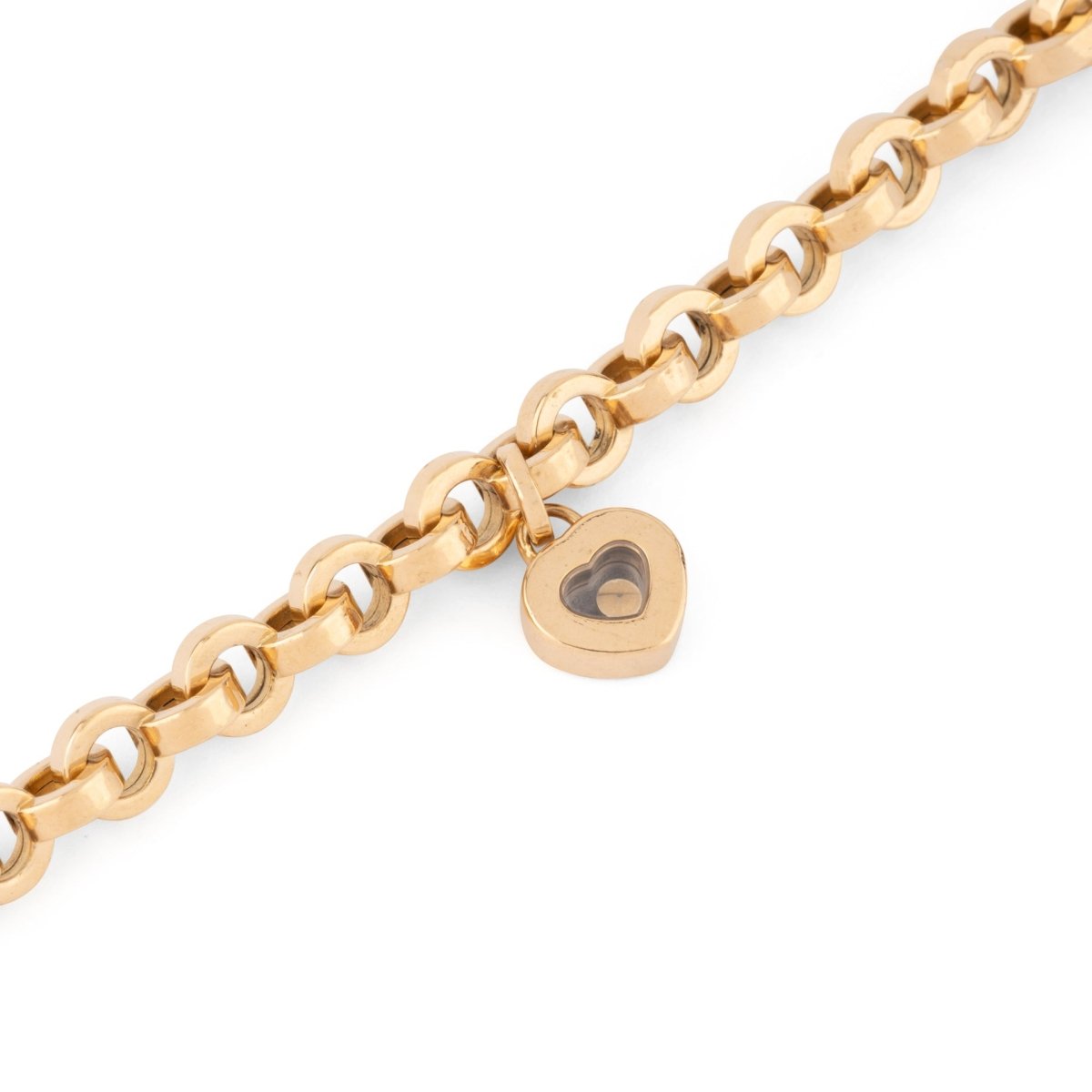 Bracelet de la maison Chopard en or jaune collection Happy Diamond - Maison Eloe