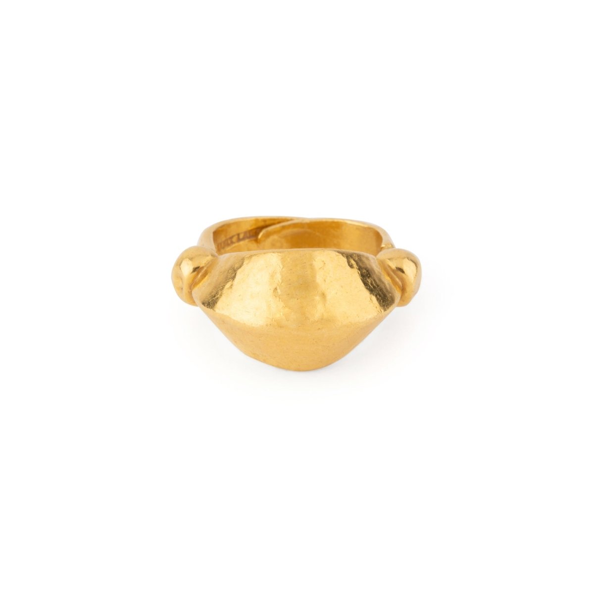 Bague en or 22k du créateur grec Ilias Lalaounis. - Maison Eloe