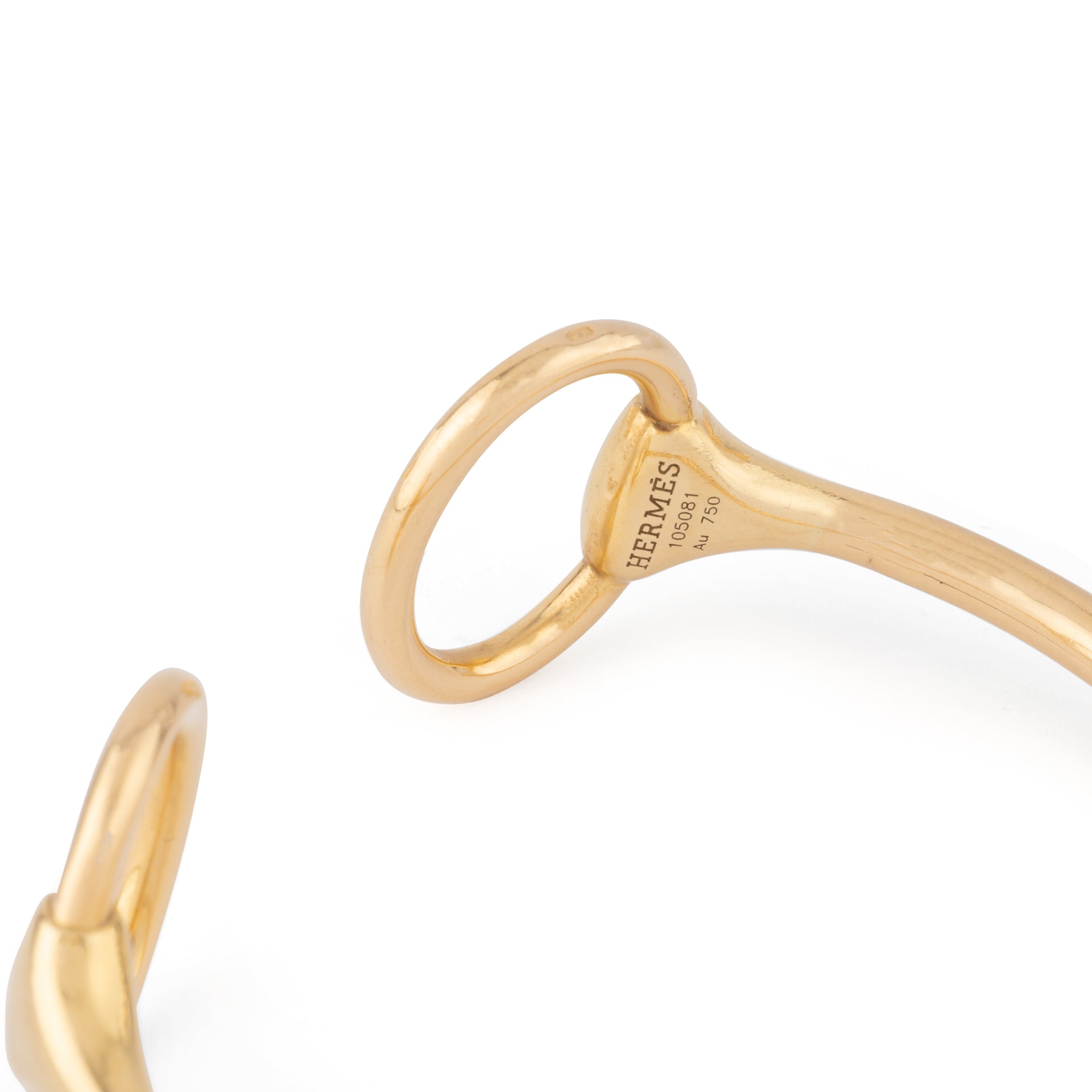 Hermès bracelet "Nausicaa" vintage en or jaune 18K