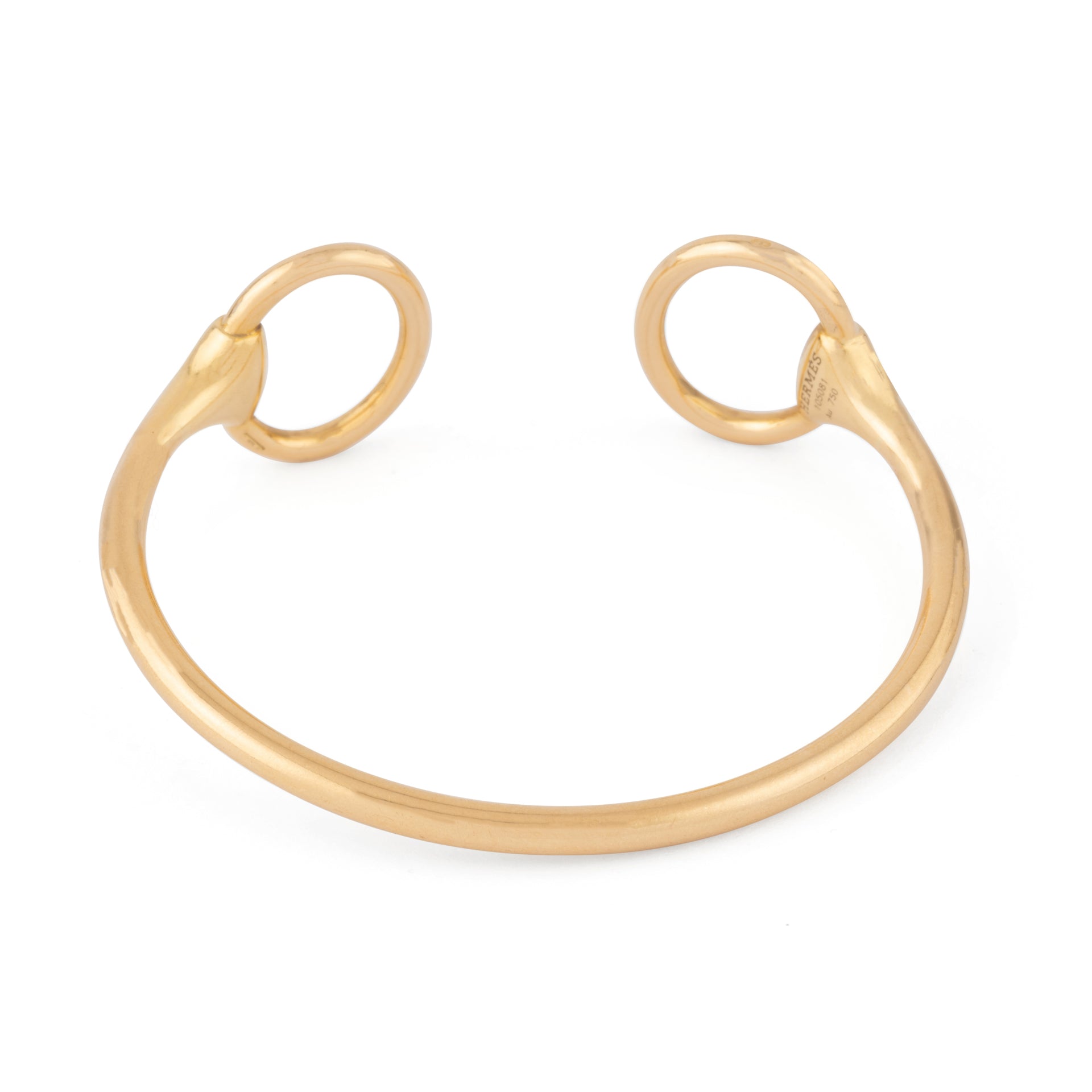 Hermès bracelet "Nausicaa" vintage en or jaune 18K