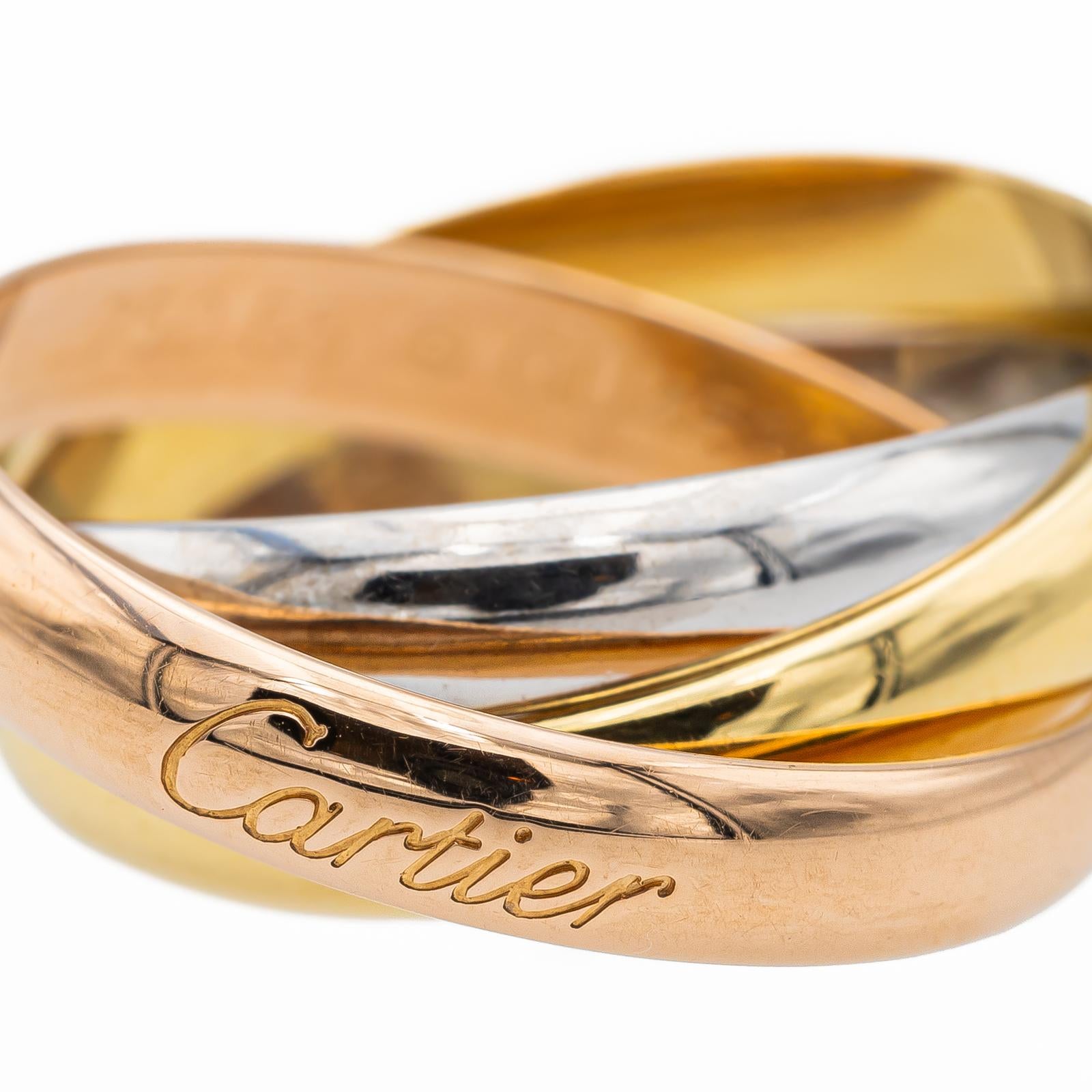 Cartier Trinity Ring Yellow gold, White gold, Pink gold