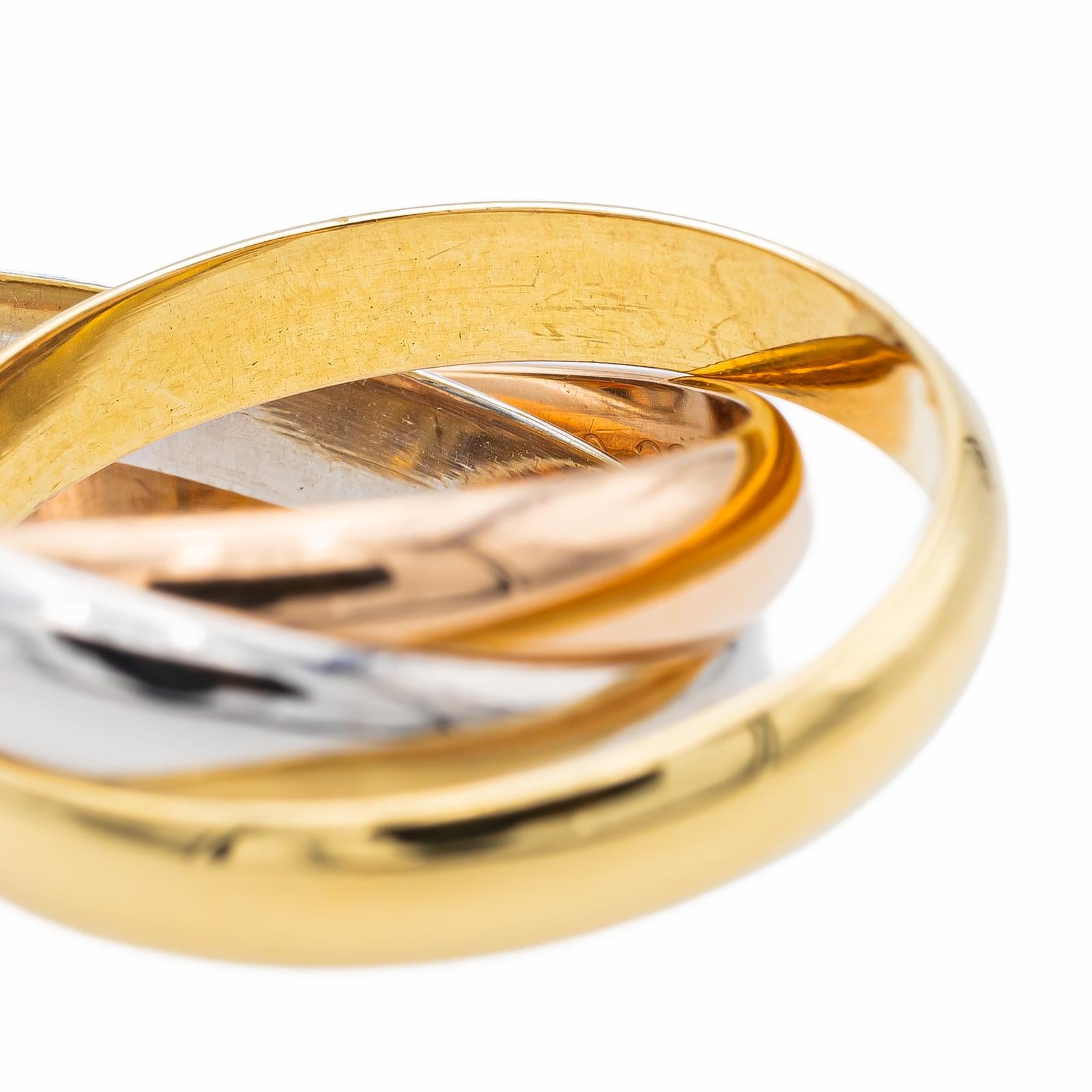 Cartier Trinity Ring Yellow gold, White gold, Pink gold