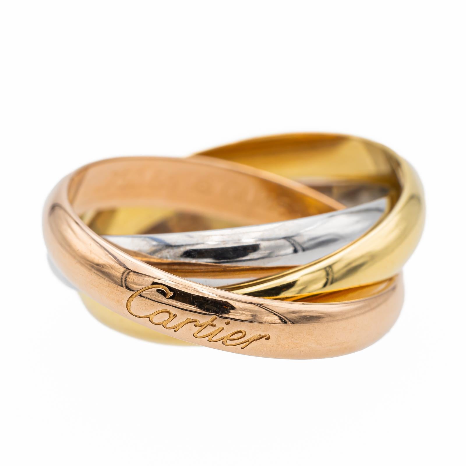 Cartier Trinity Ring Yellow gold, White gold, Pink gold
