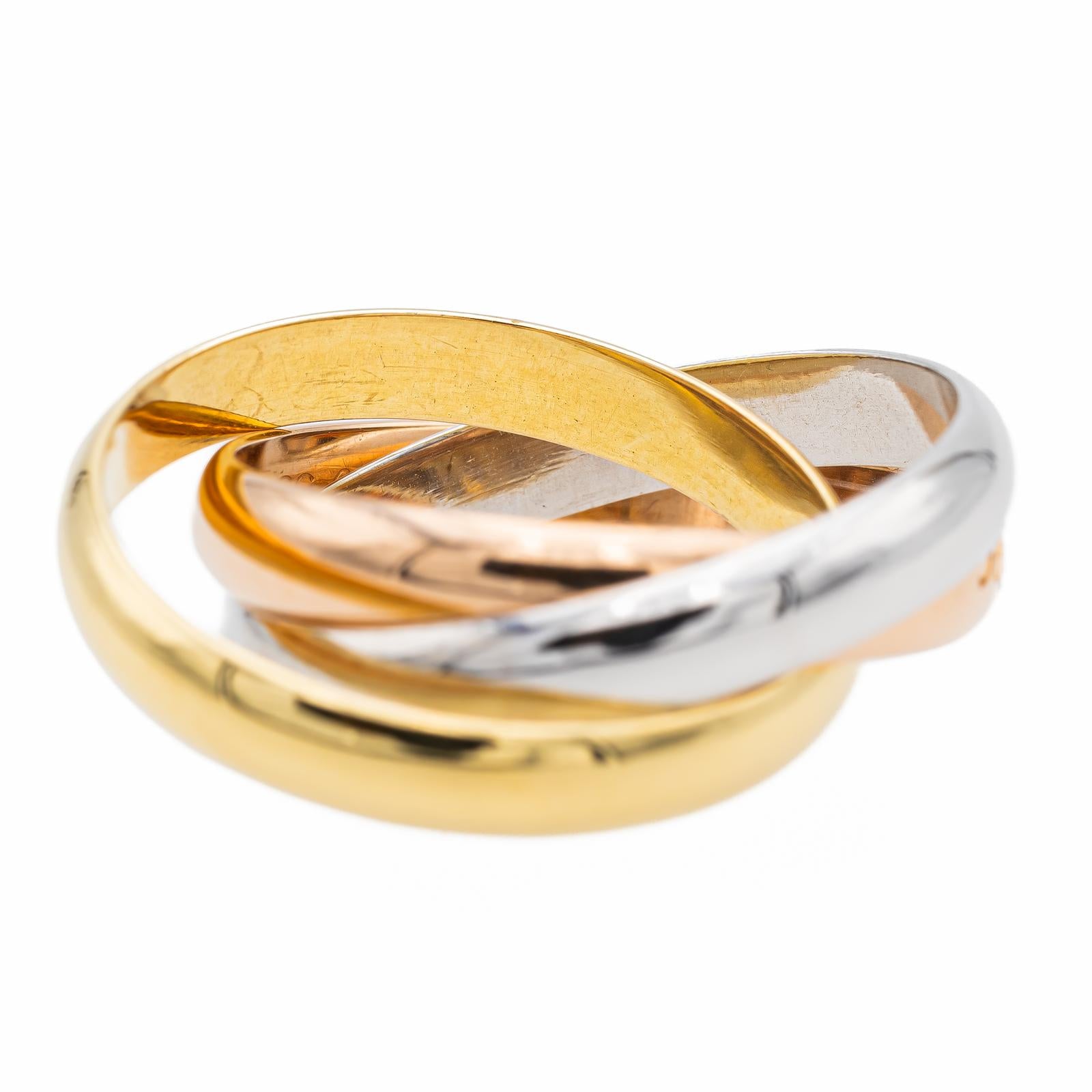 Cartier Trinity Ring Yellow gold, White gold, Pink gold