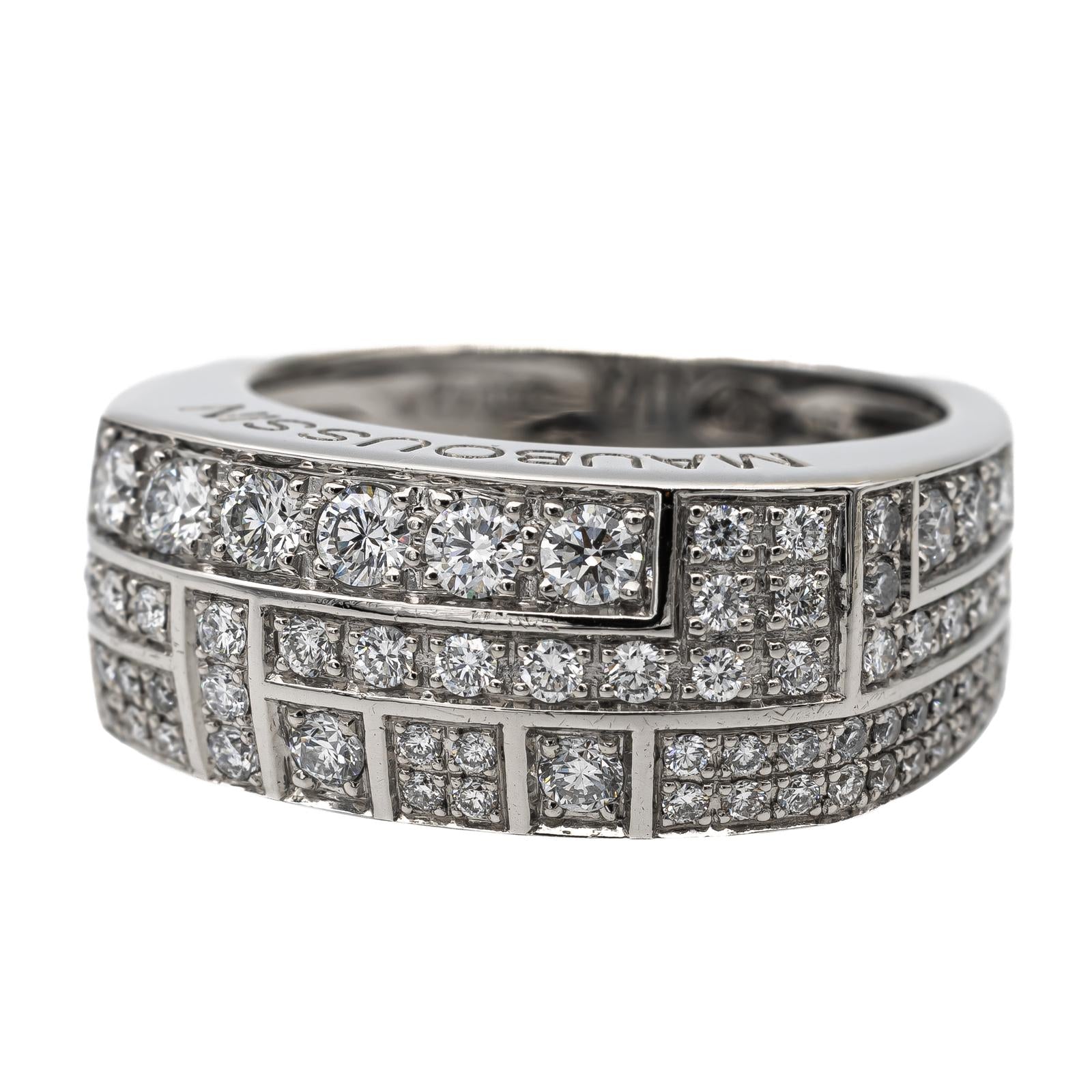 Mauboussin Always Beautiful Ring White Gold Diamond
