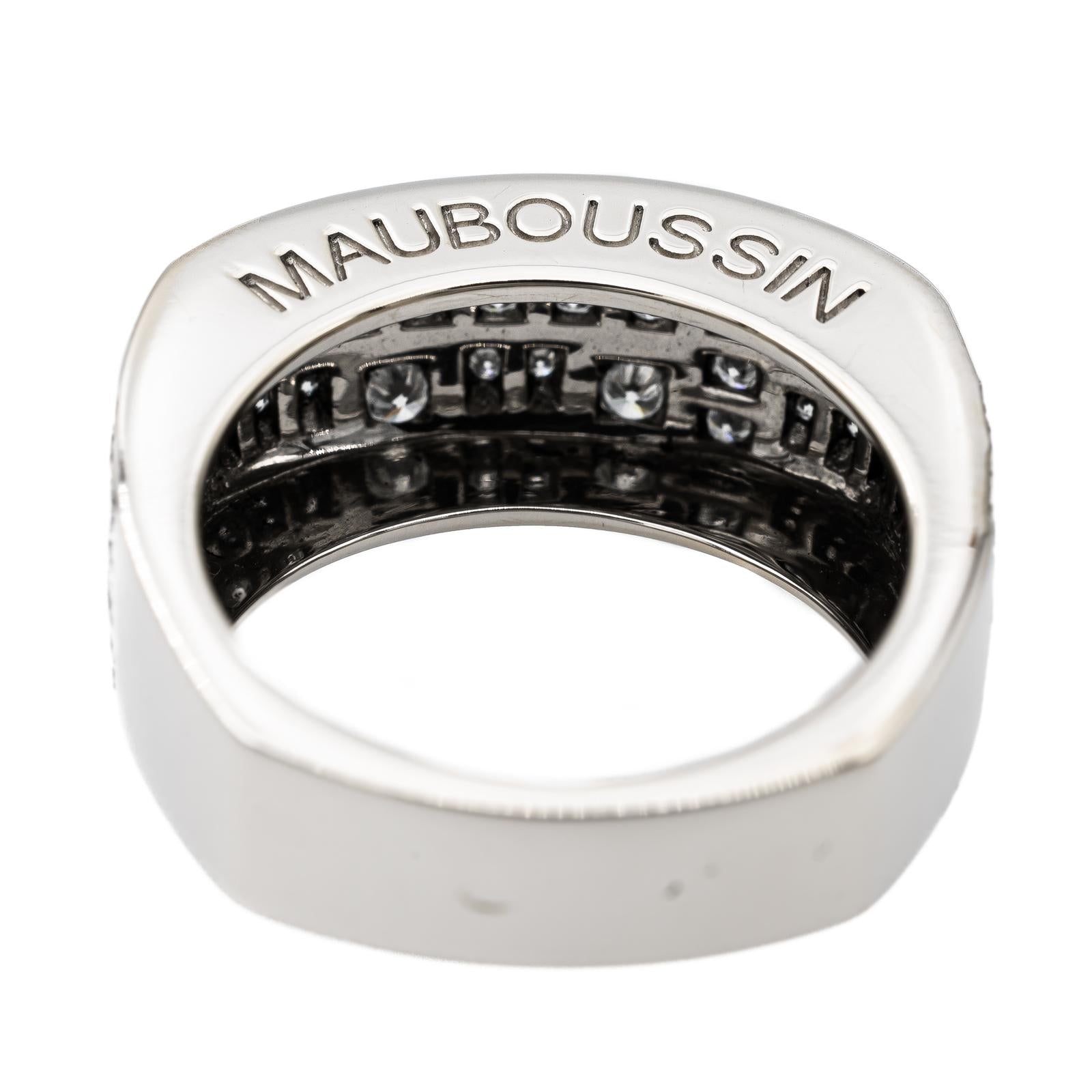 Mauboussin Always Beautiful Ring White Gold Diamond