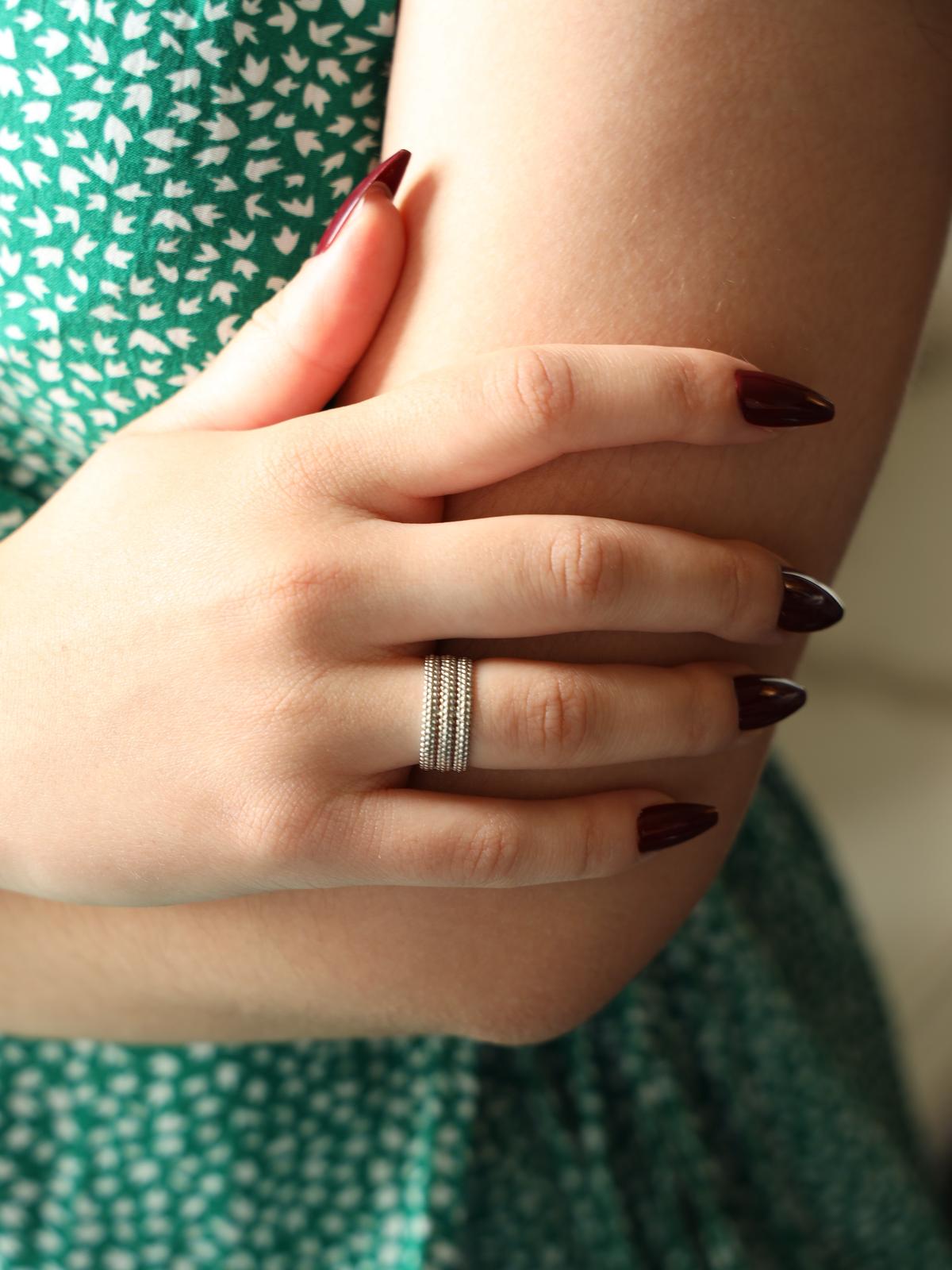 Mauboussin Bague Alliance Premier jour Or blanc