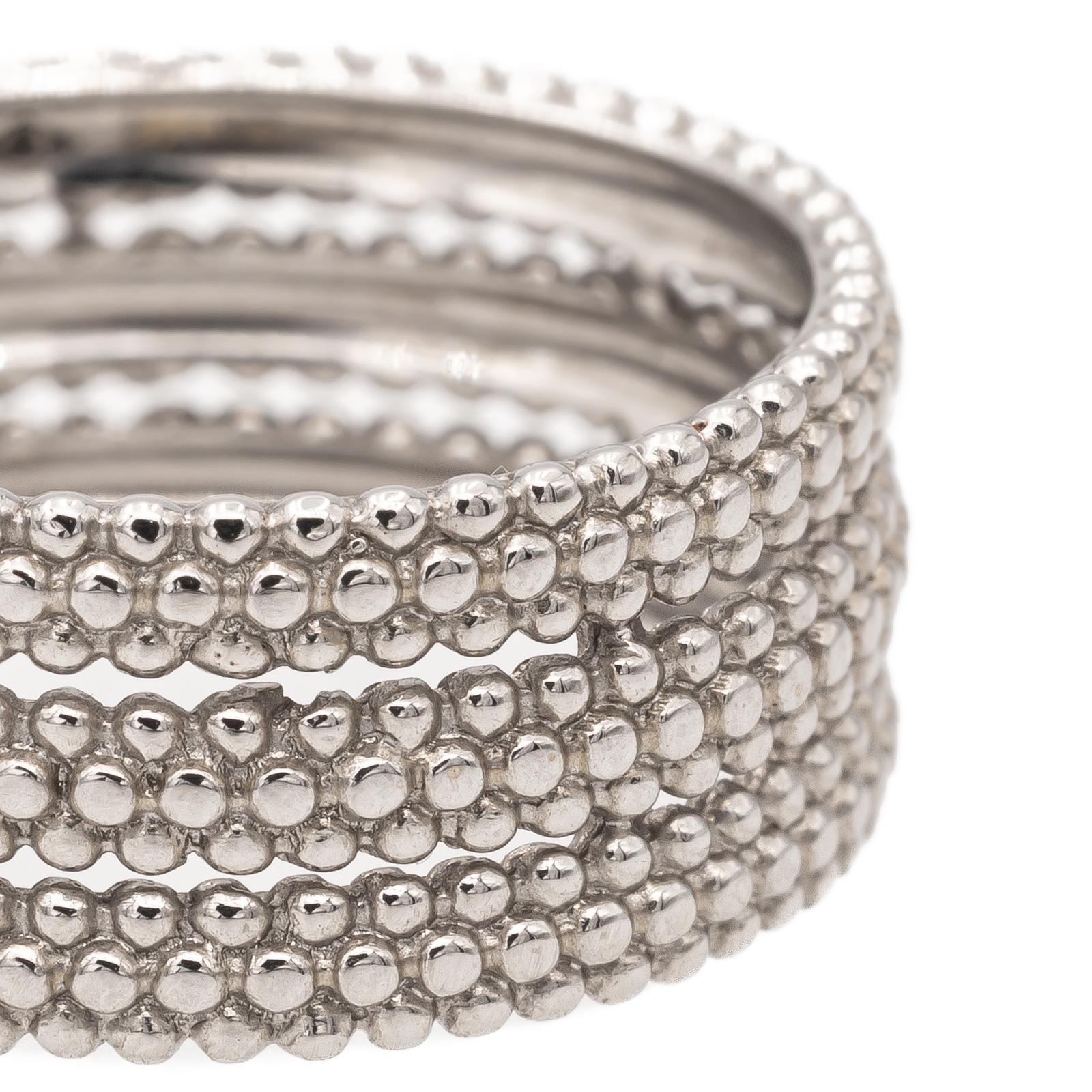 Mauboussin Premier Jour White Gold Wedding Ring