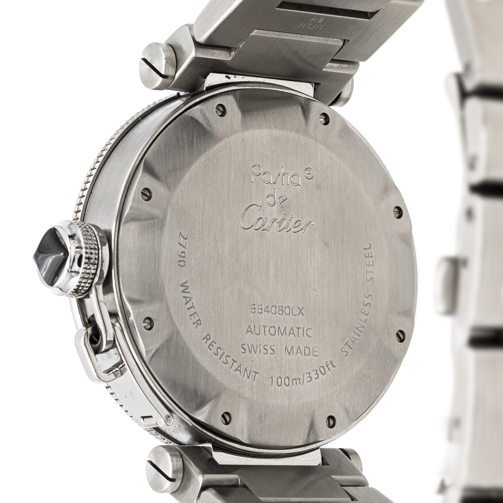 Cartier Pasha Steel Watch
