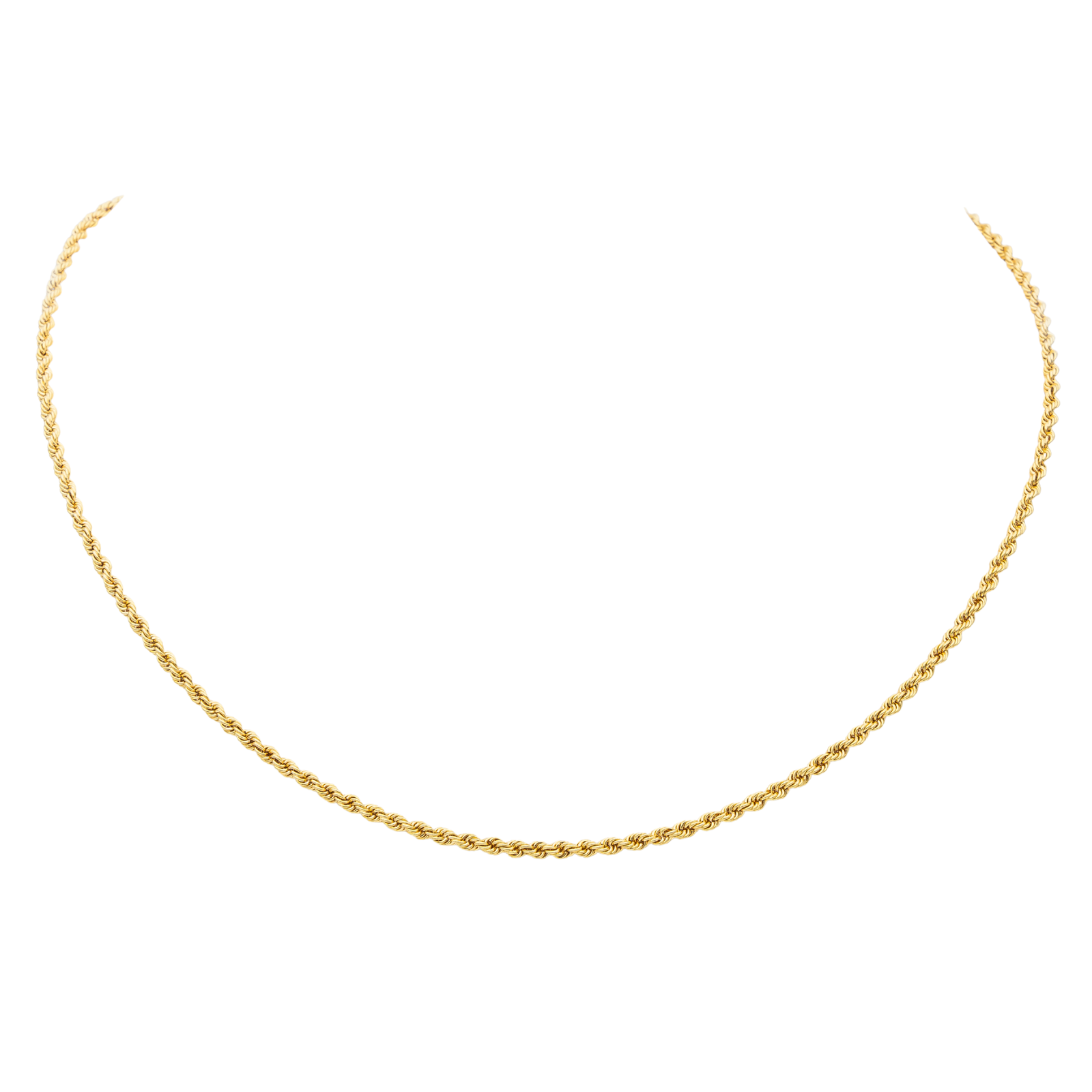 Chopard Collier Maille torsadée  Or jaune