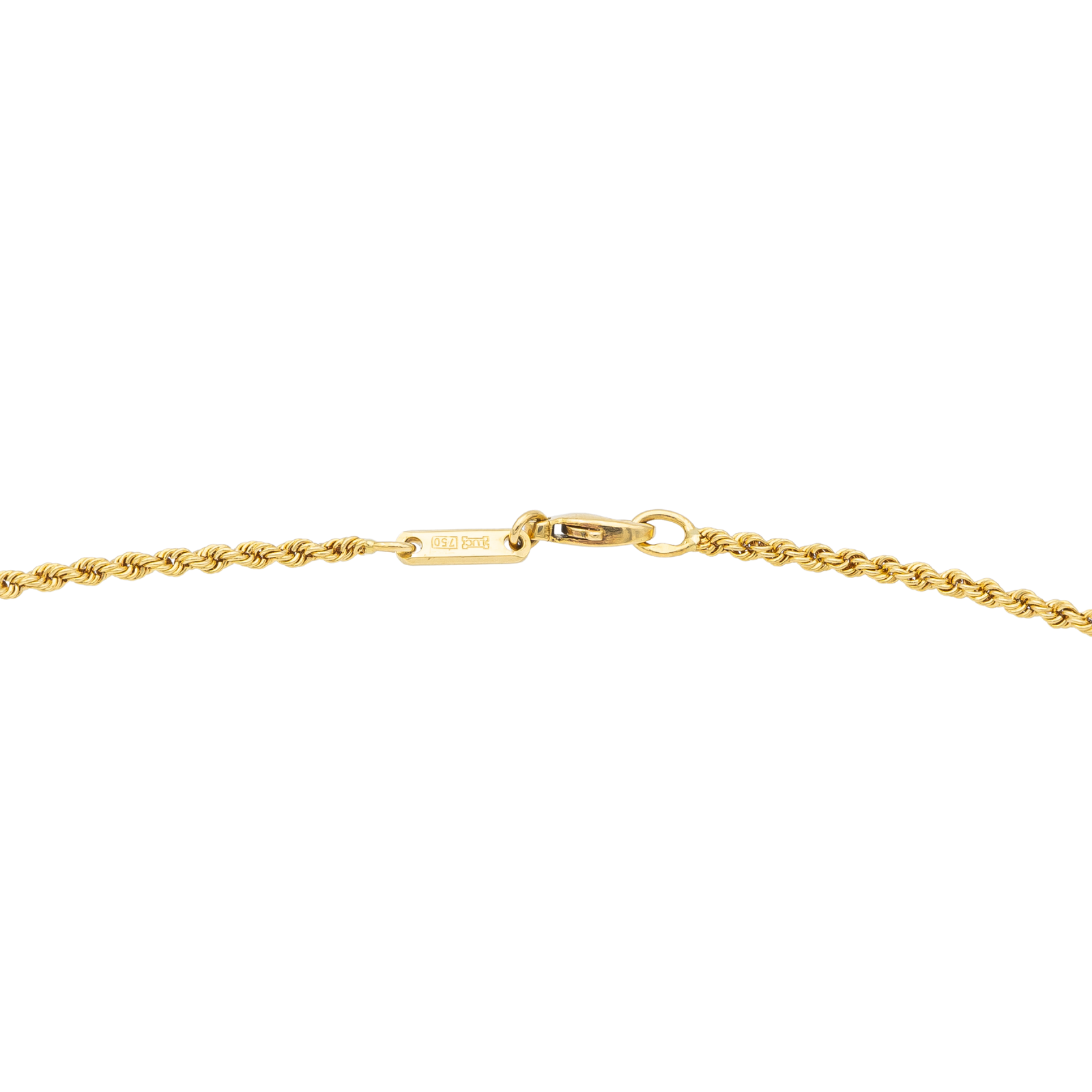 Chopard Twisted Mesh Necklace Yellow Gold
