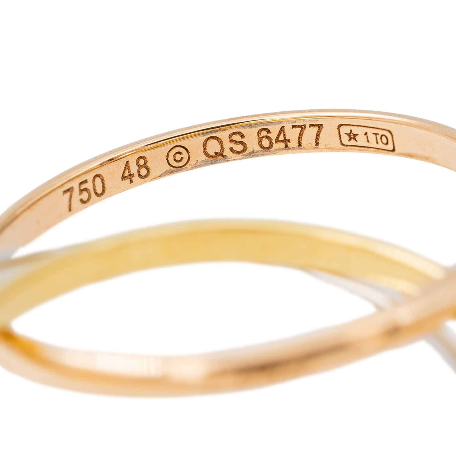 Cartier Trinity Alliance Ring Yellow gold, White gold, Pink gold