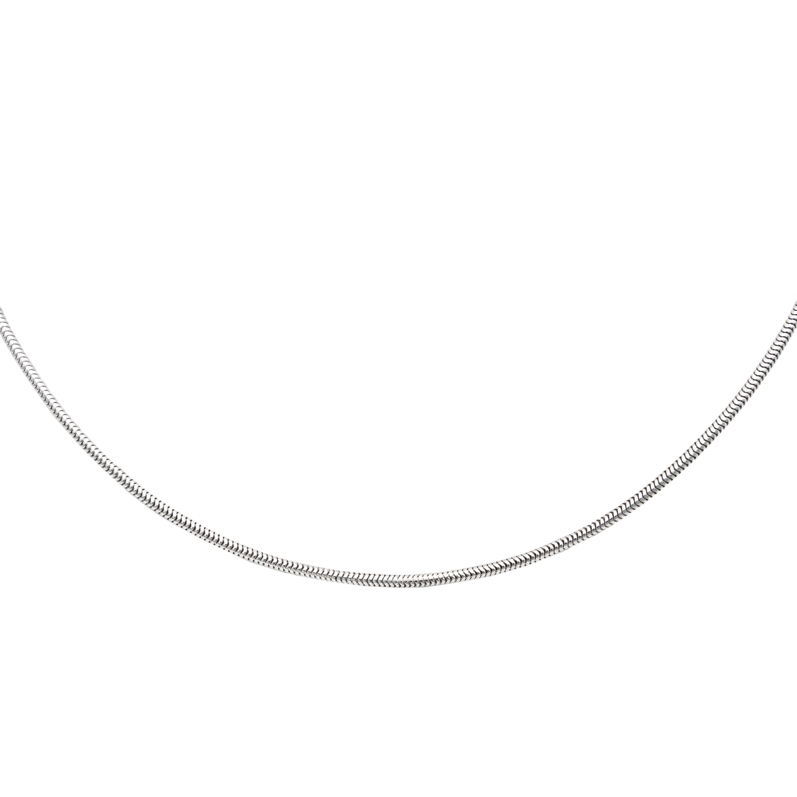 Boucheron Collier Maille souple  Or blanc