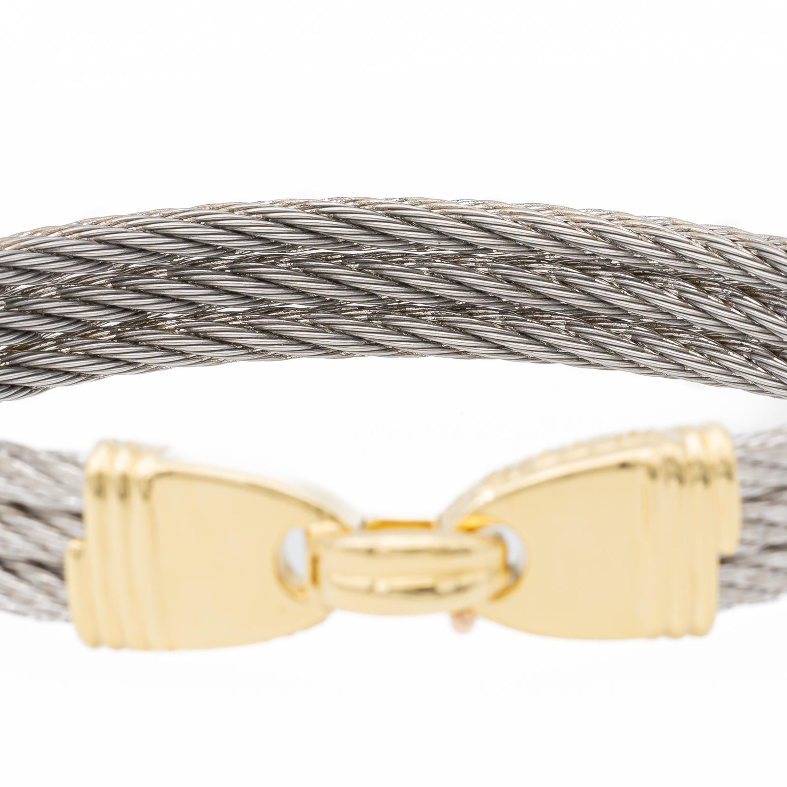 Fred Bracelet Force 10 Or jaune, Acier