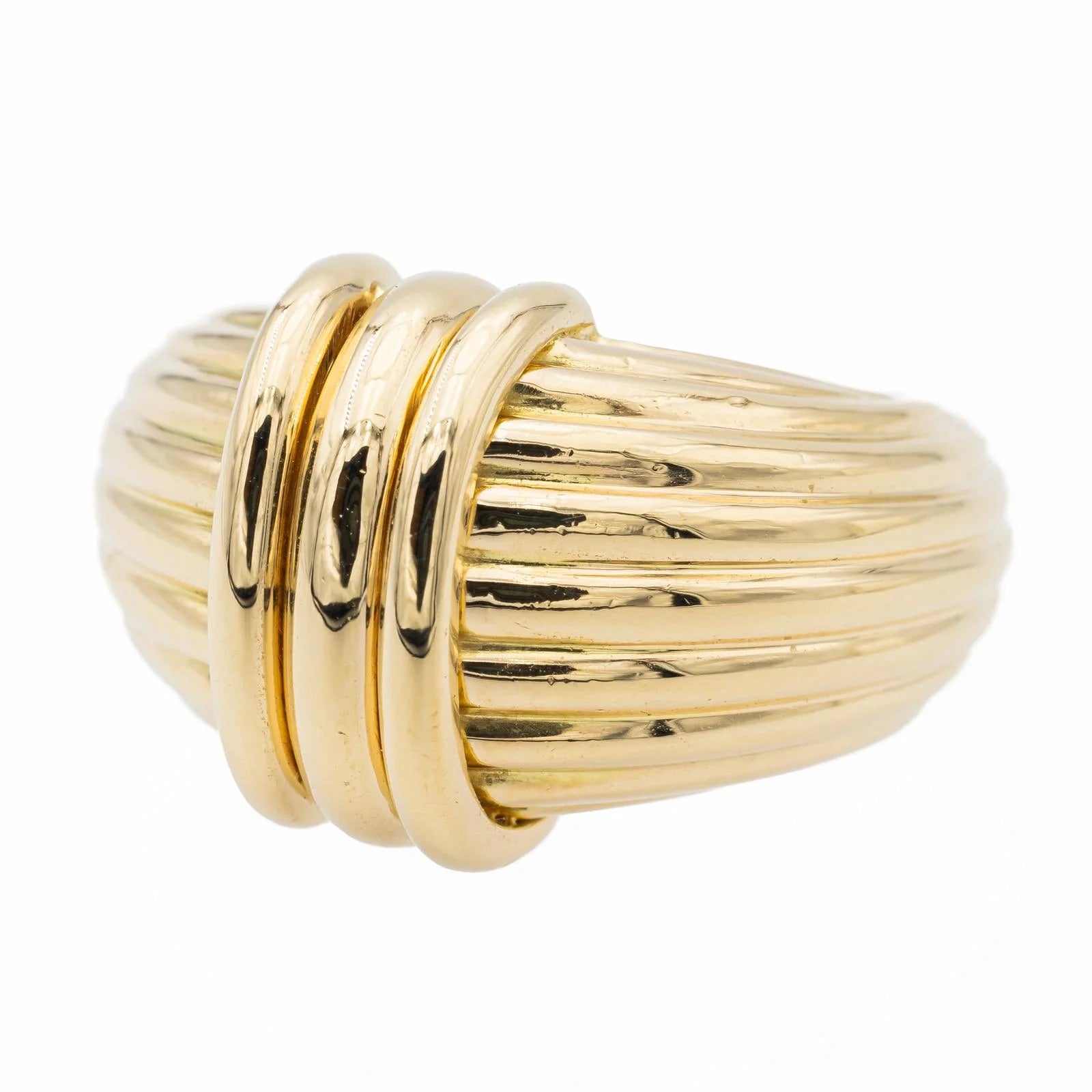 OJ Perrin Yellow Gold Ring