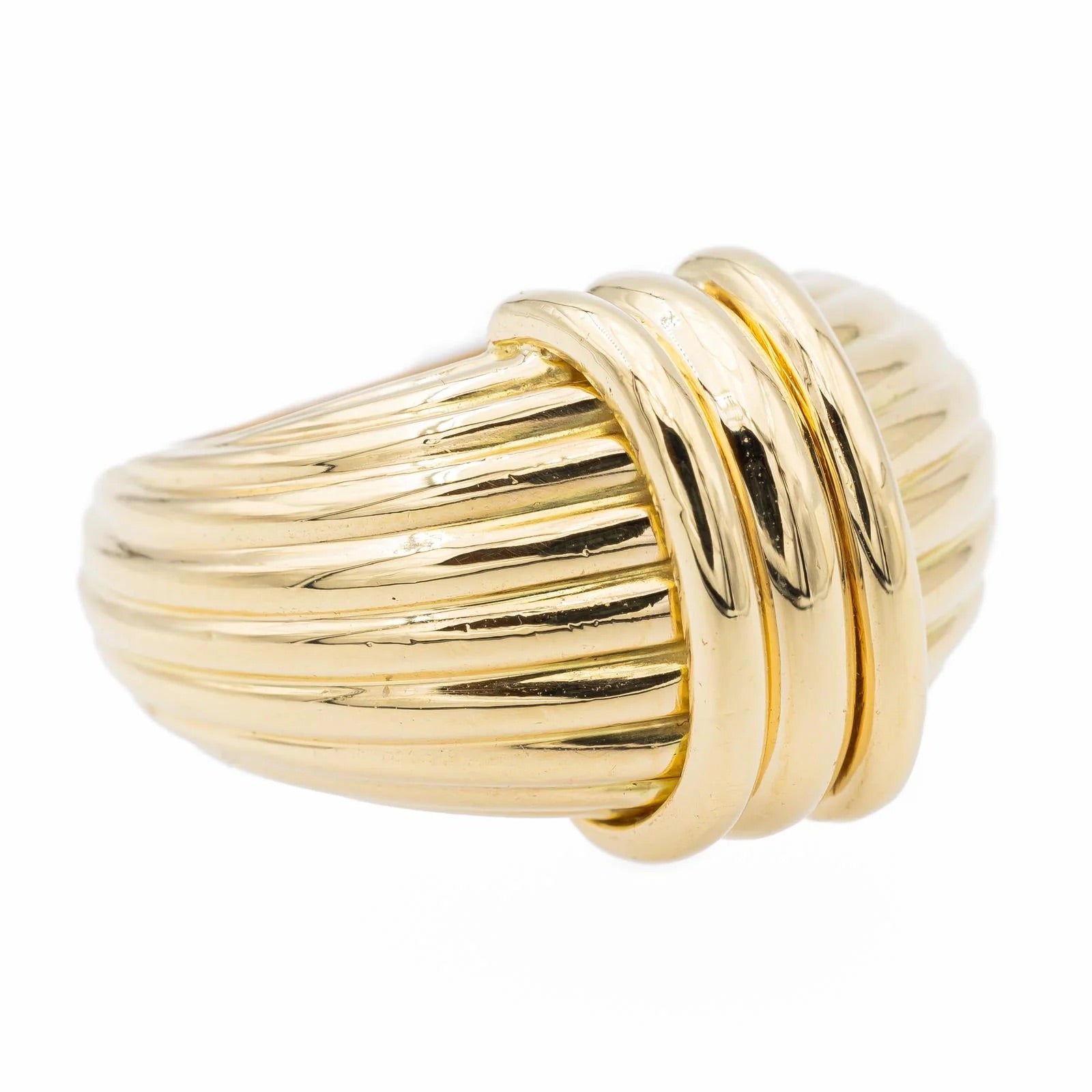 OJ Perrin Yellow Gold Ring