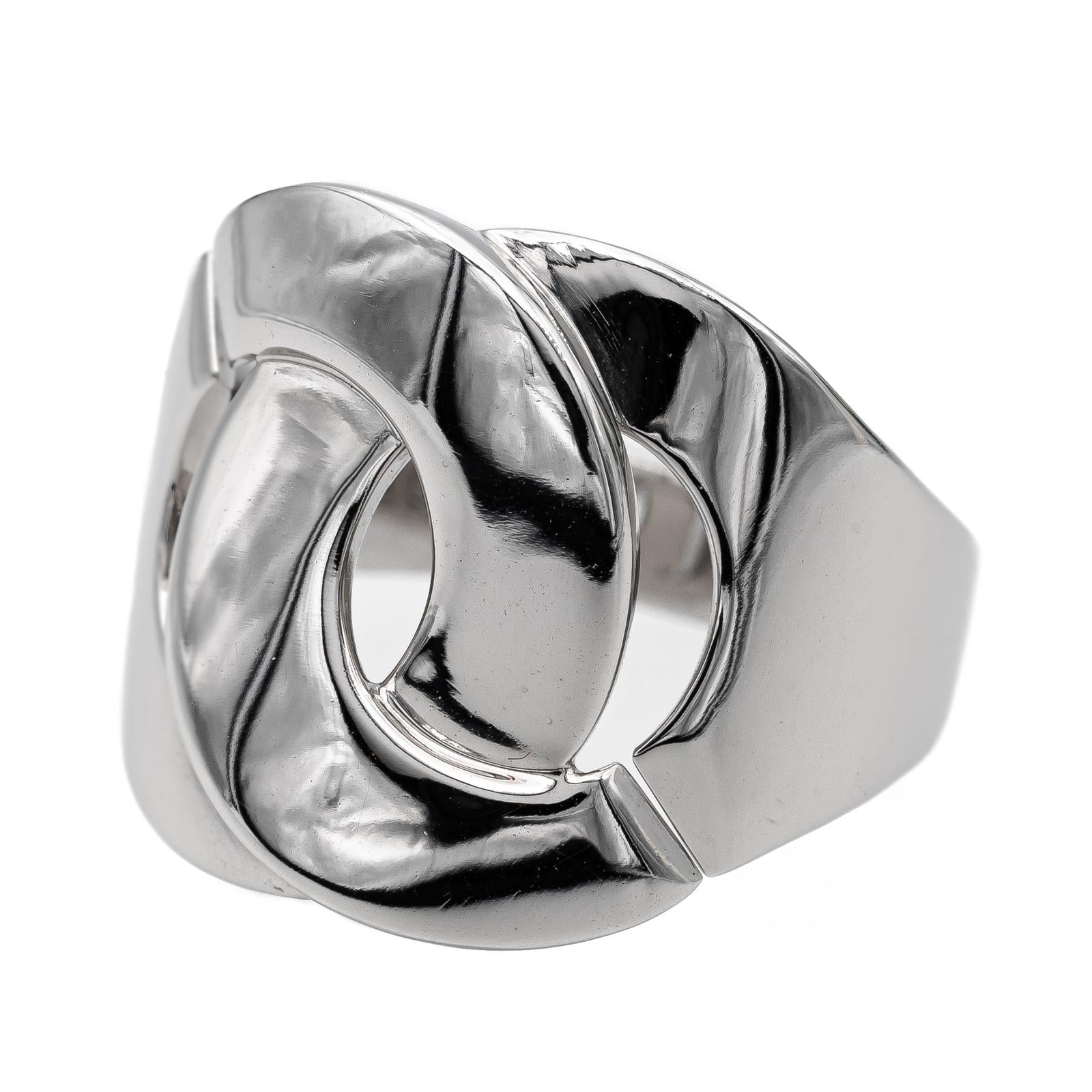 Dinh Van Bague Menottes Or blanc