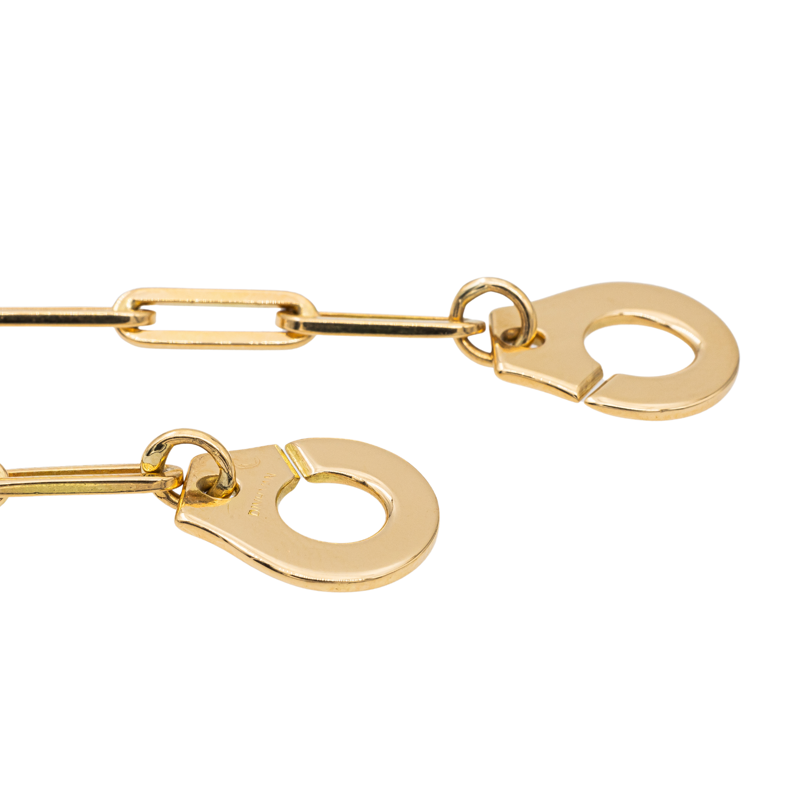 Dinh Van Yellow Gold Handcuff Bracelet