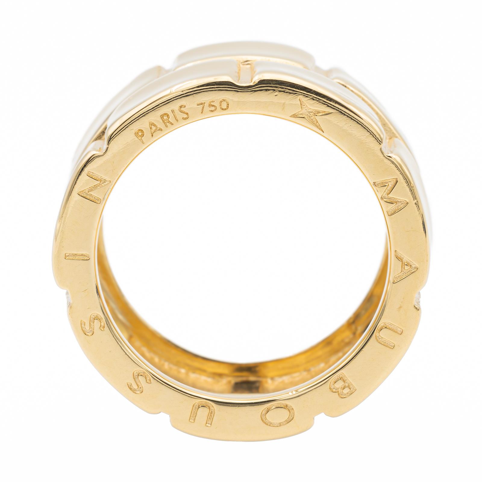 Mauboussin Love of my life ring in yellow gold