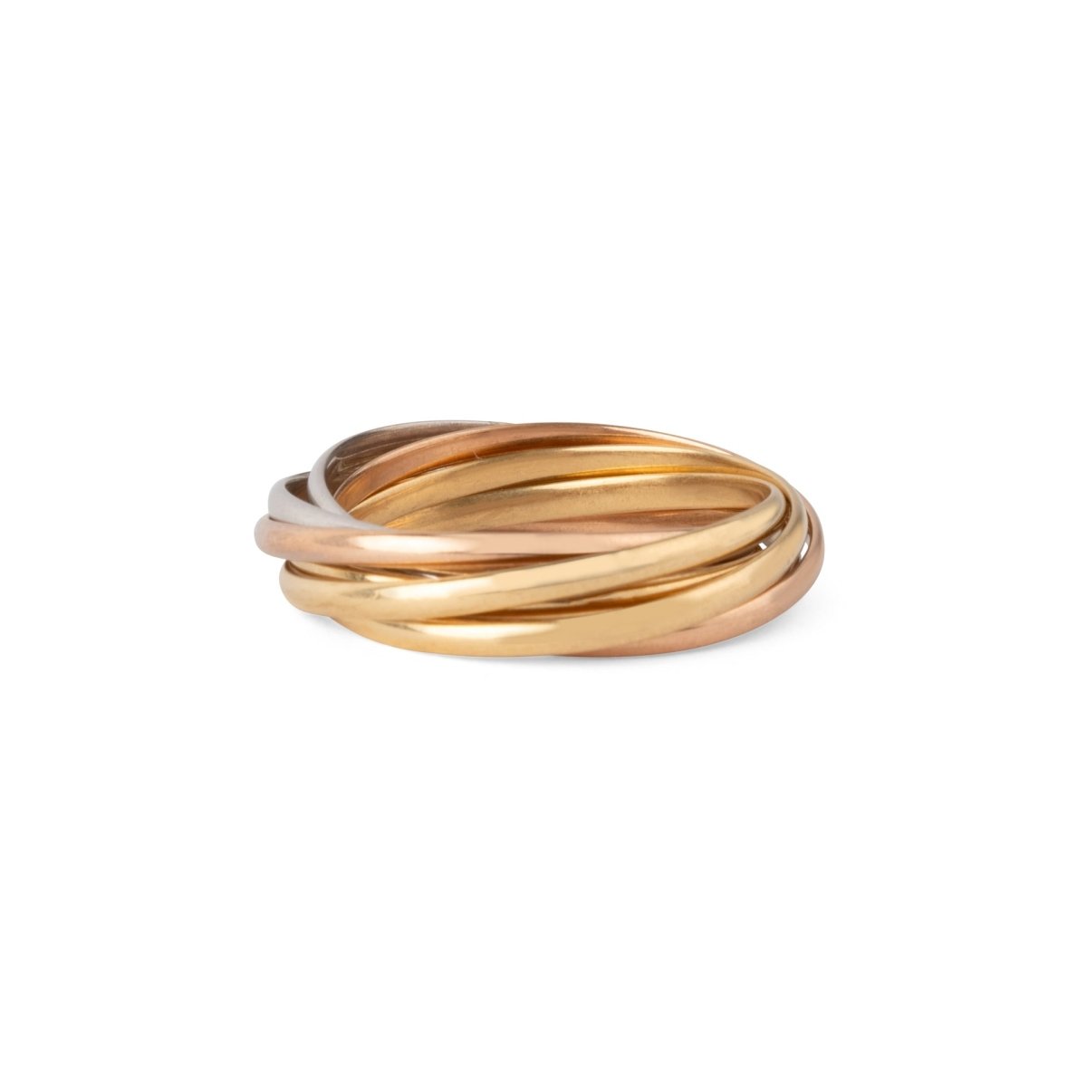 Bague Alliance Trinity 7 anneaux de la maison Cartier - Maison Eloe